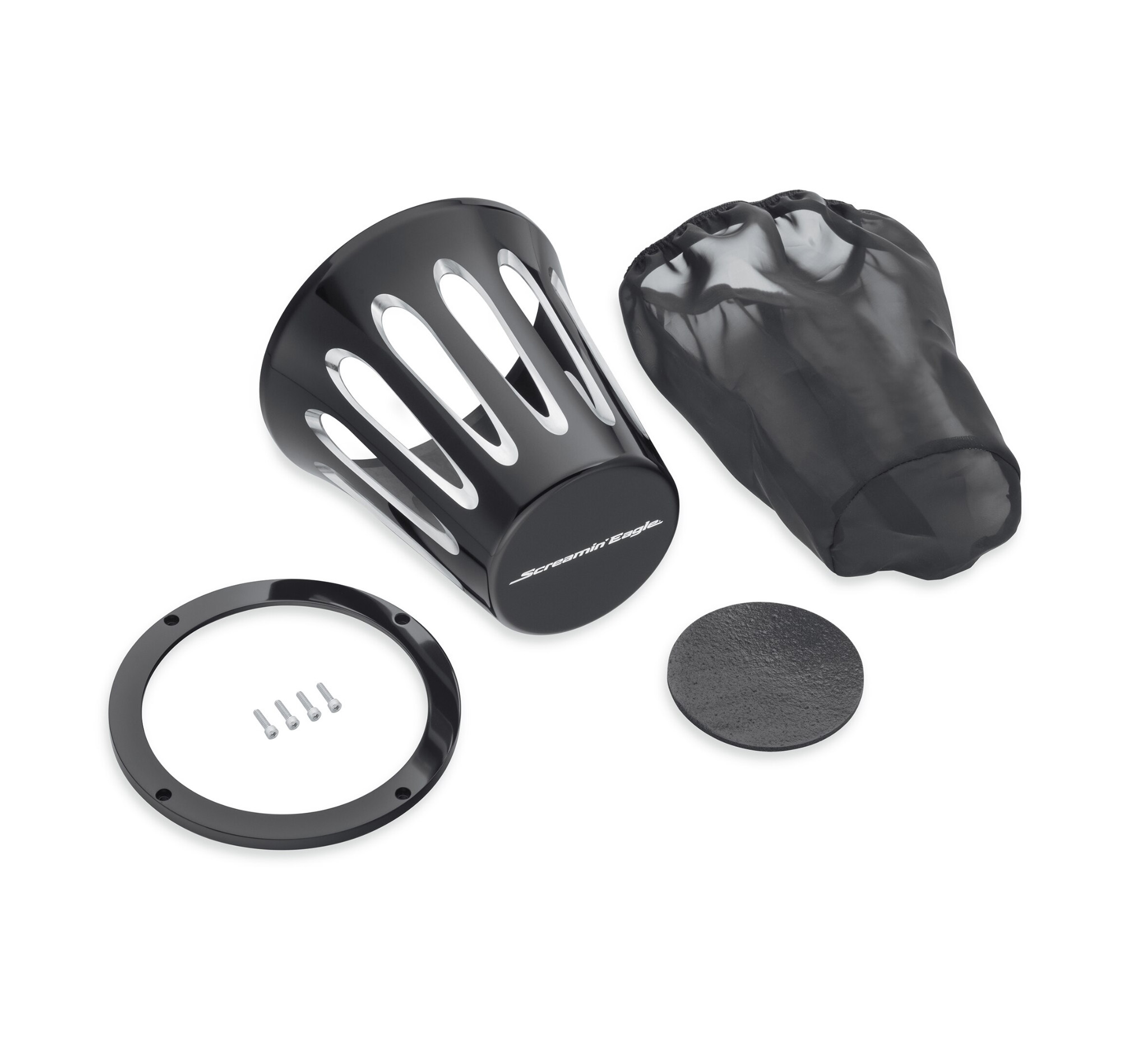 Screamin' Eagle Teardrop Heavy Breather Filter Cover