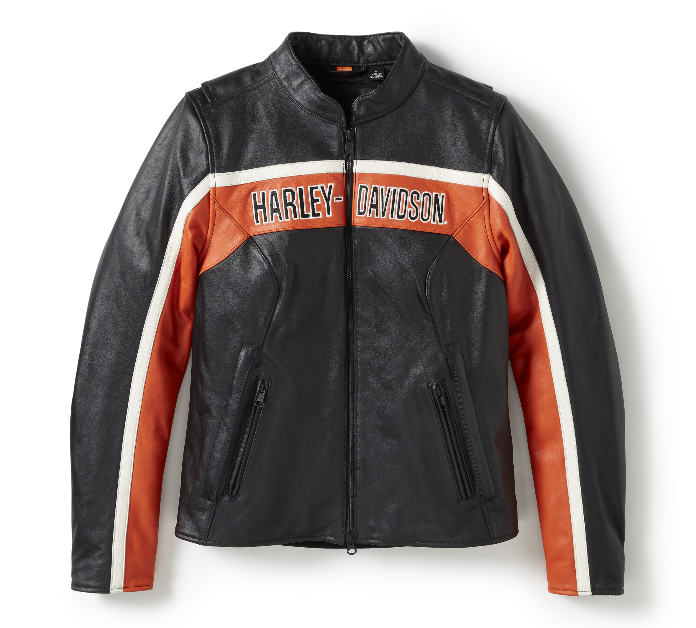 Women's H-D® Trenton Leather Riding Jacket