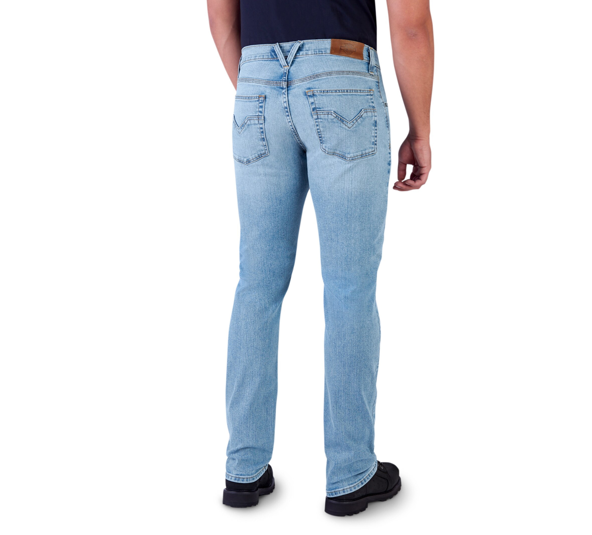 Men's Straight Leg Fit Performance Modern Jeans
