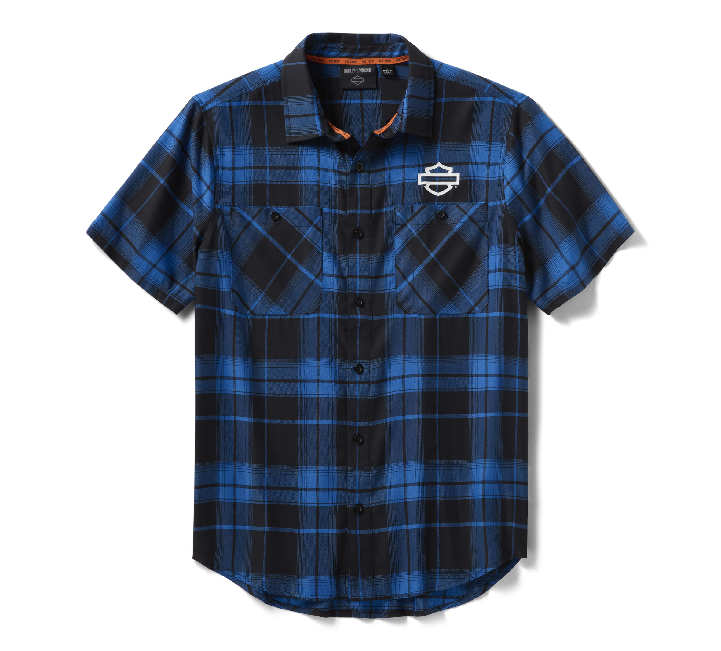 Men's H-D® TECH Coolmax® Plaid Shirt