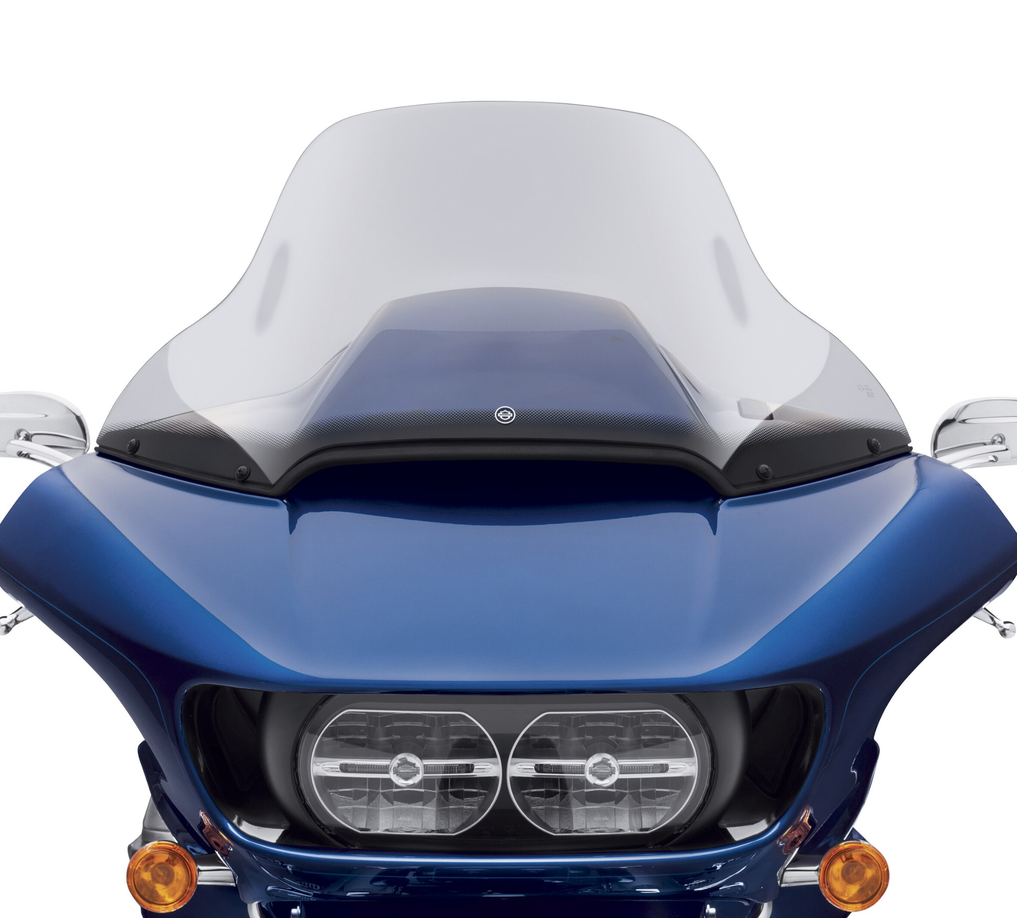 Road Glide 15 in. Wind Splitter Windshield - Light Smoke