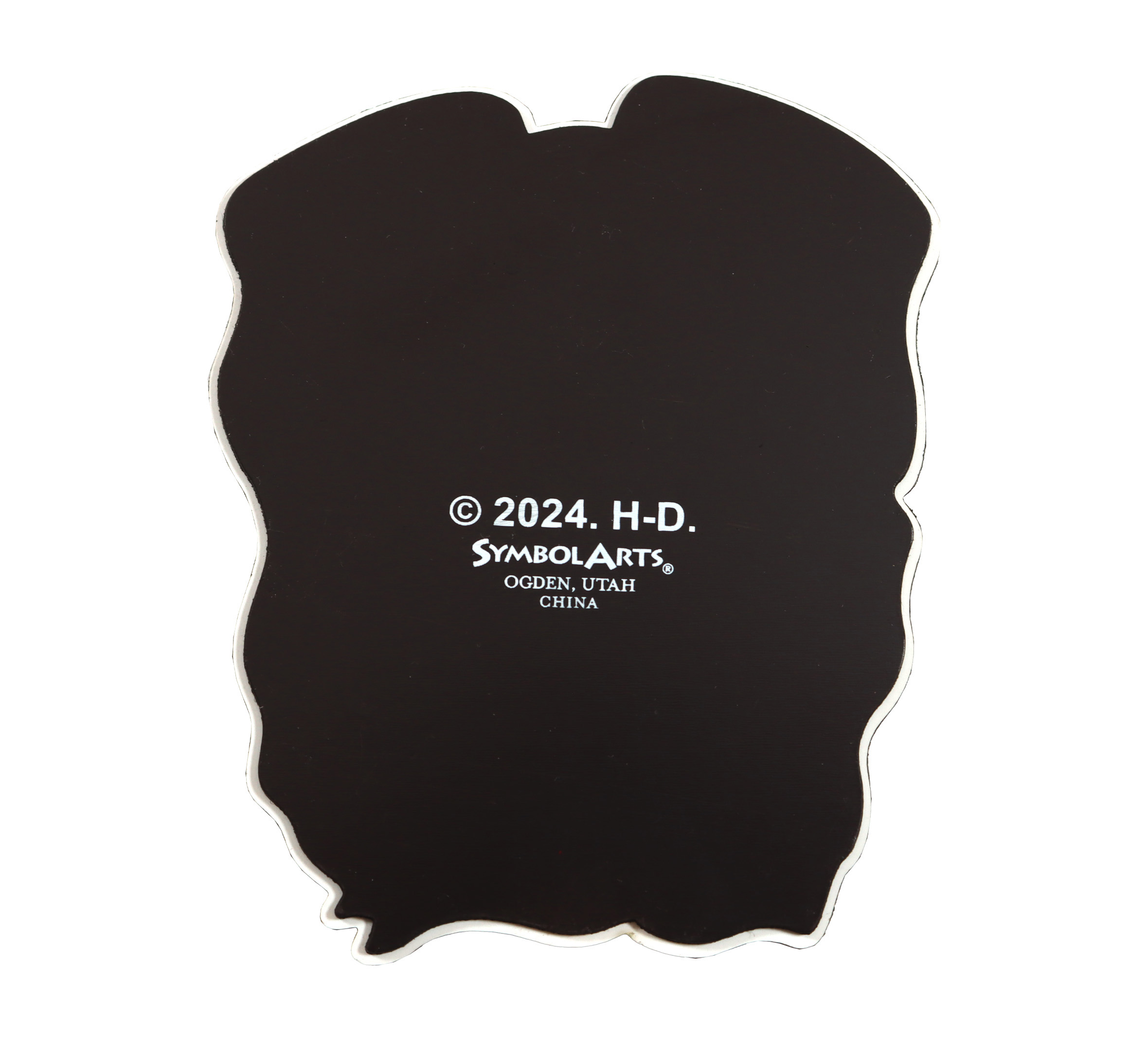 Chrome Horsepower Acrylic Magnet