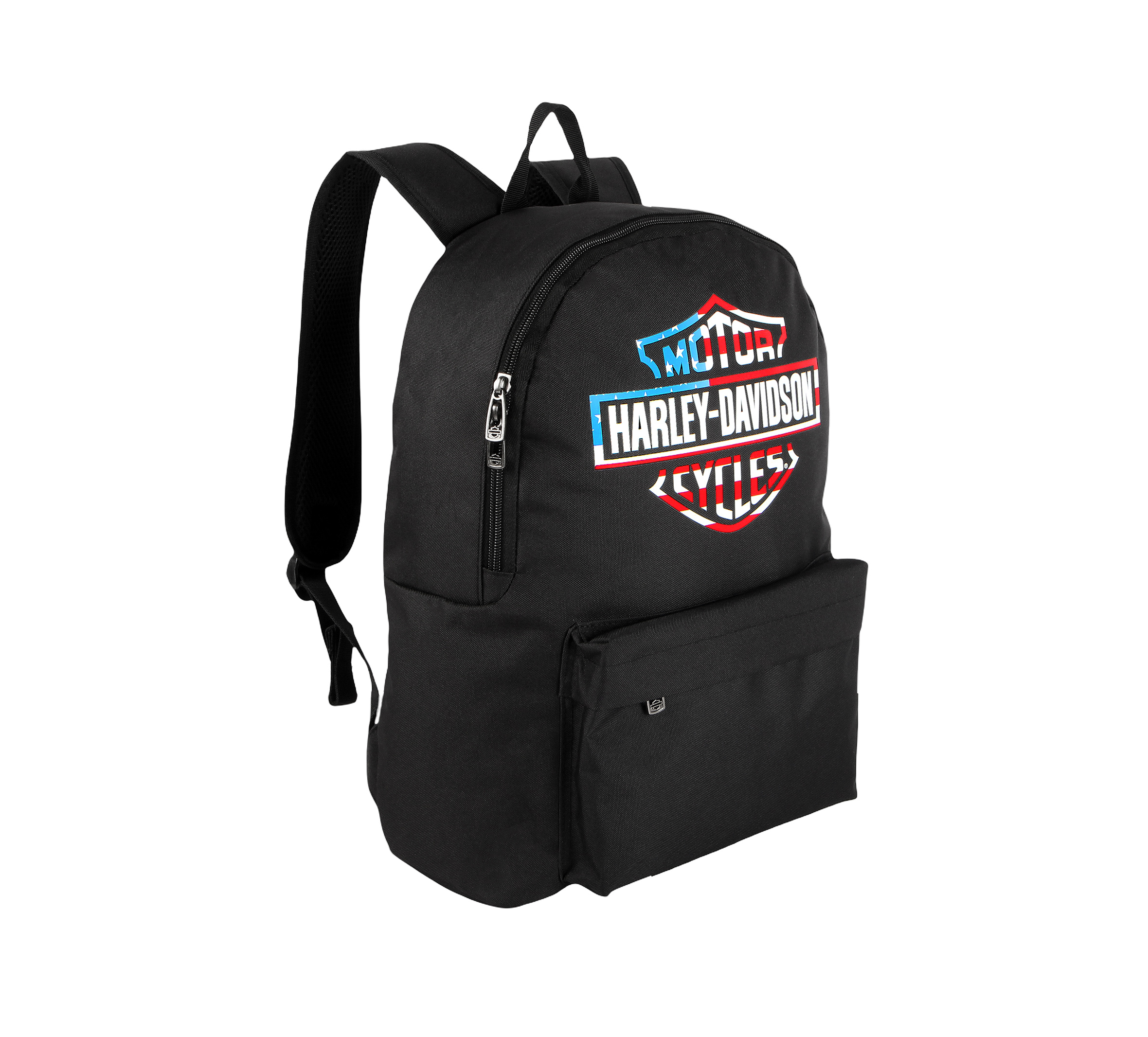 Harley-Davidson Americana Backpack, Black/Red/White/Blue