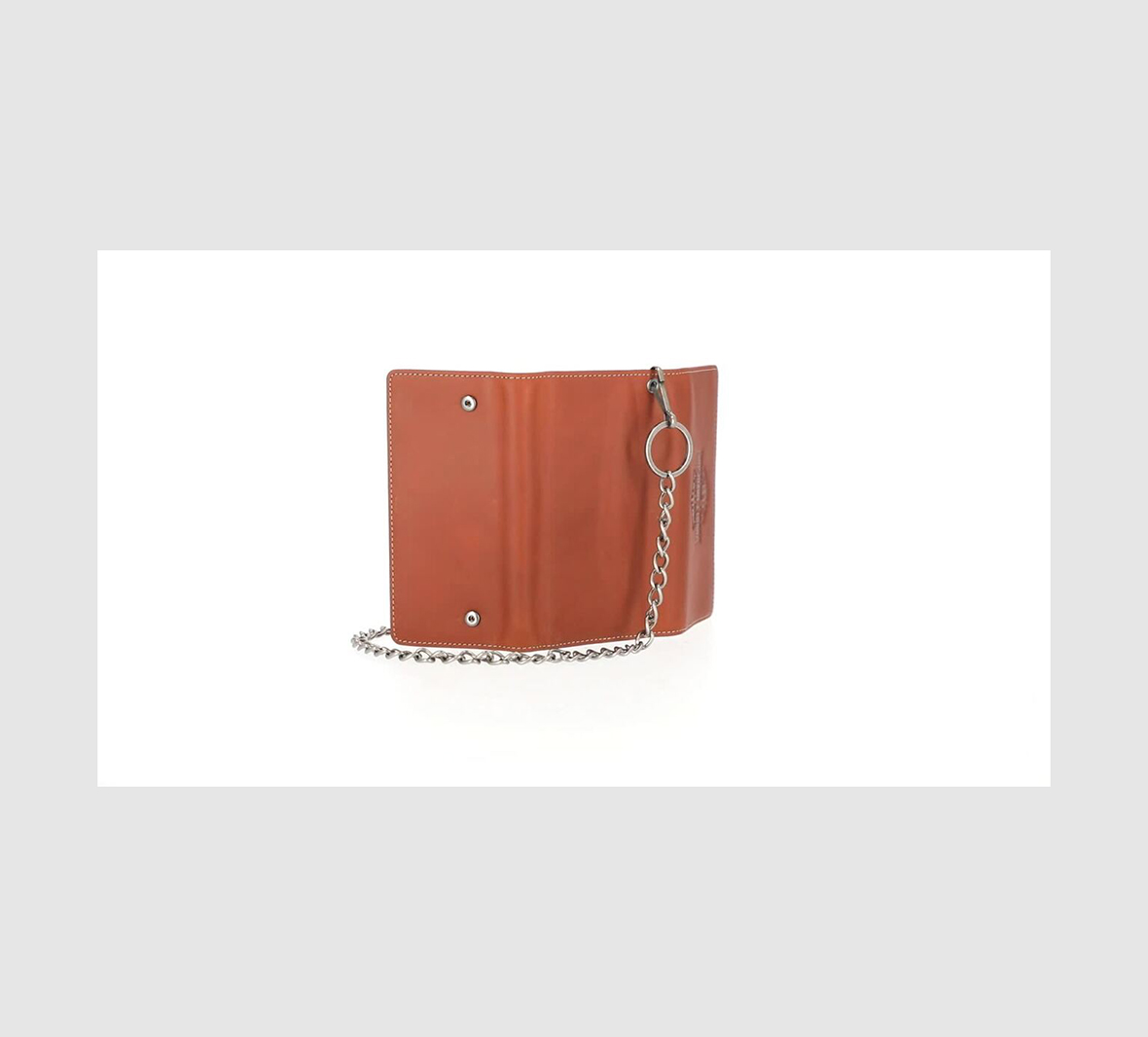 Traditional Bar & Shield Trucker wallet with chain