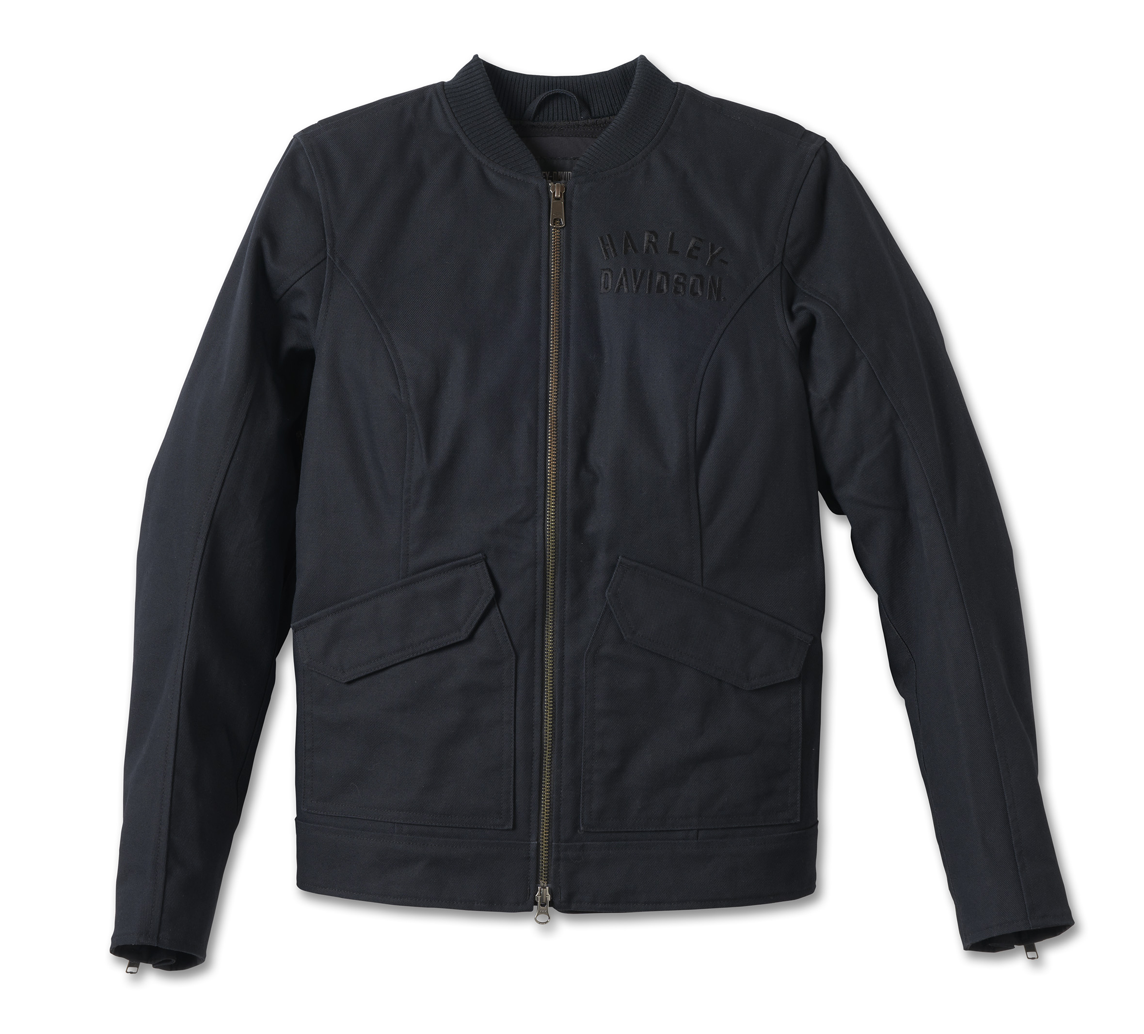 Women's H-D Flex Layering System Bomber Riding Jacket Outer Layer