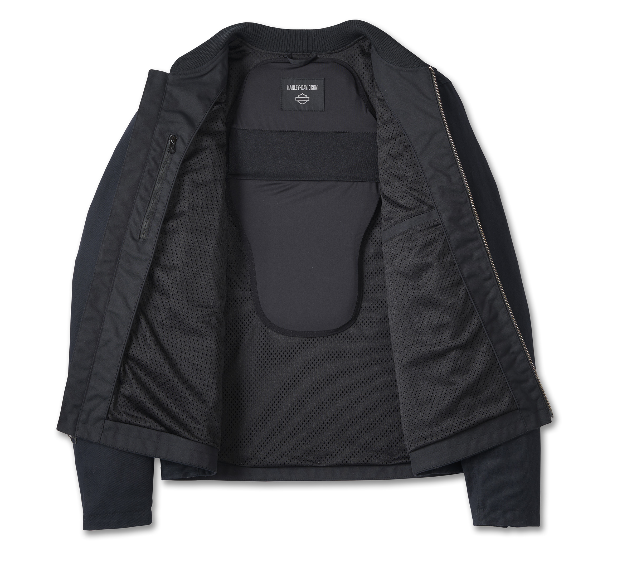 Men's H-D Flex Layering System Bomber Riding Jacket Outer Layer - Tall