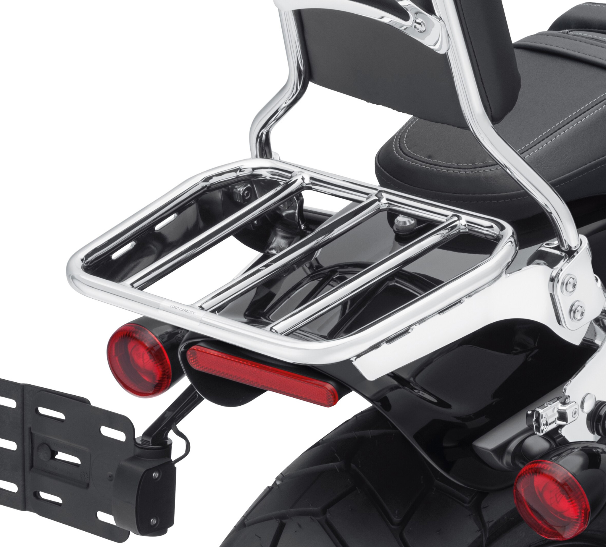 Sport Luggage Rack for HoldFast Sissy Bar Uprights - Chrome