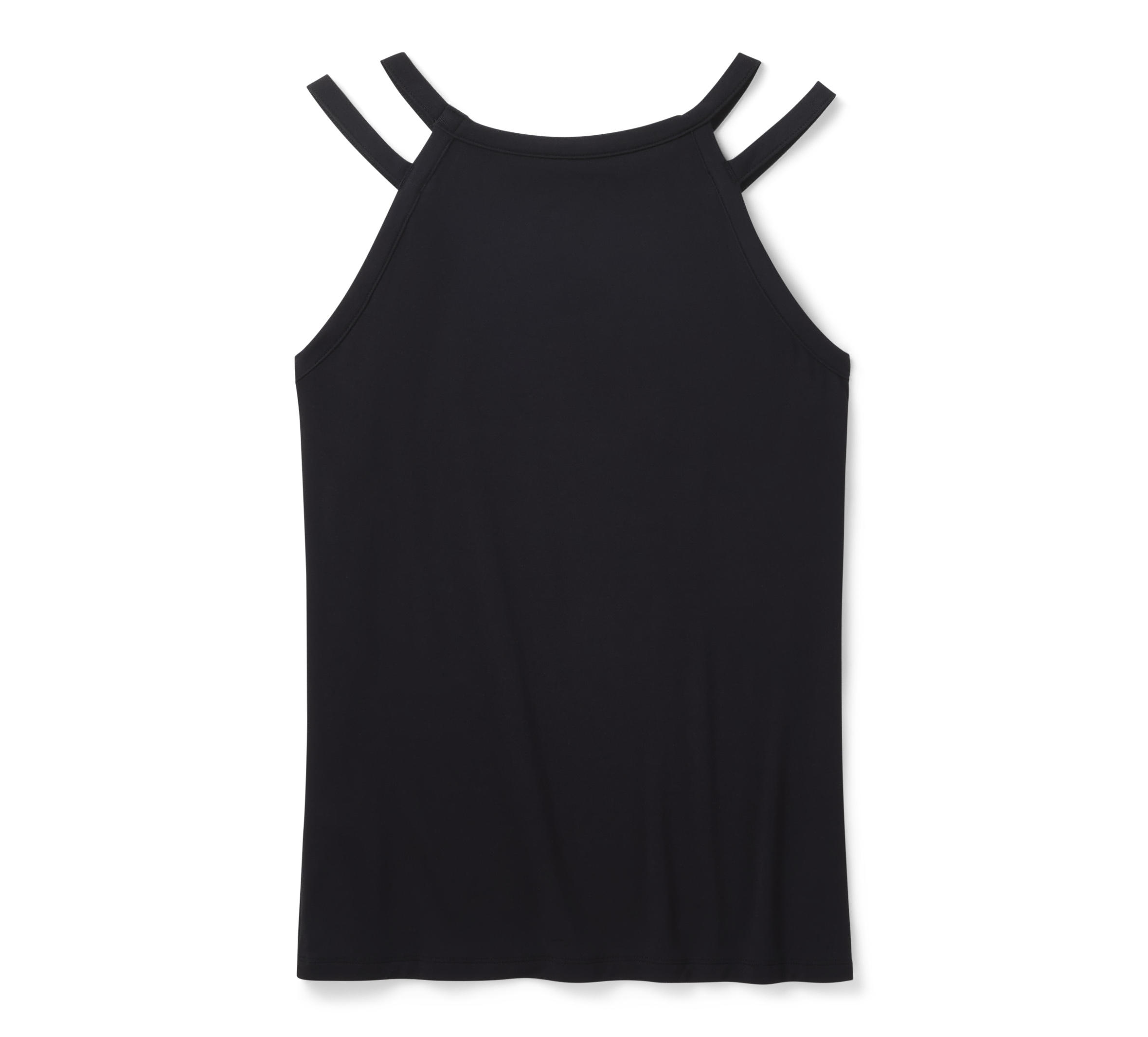 Women's Bling Spades Strappy High Neck Tank