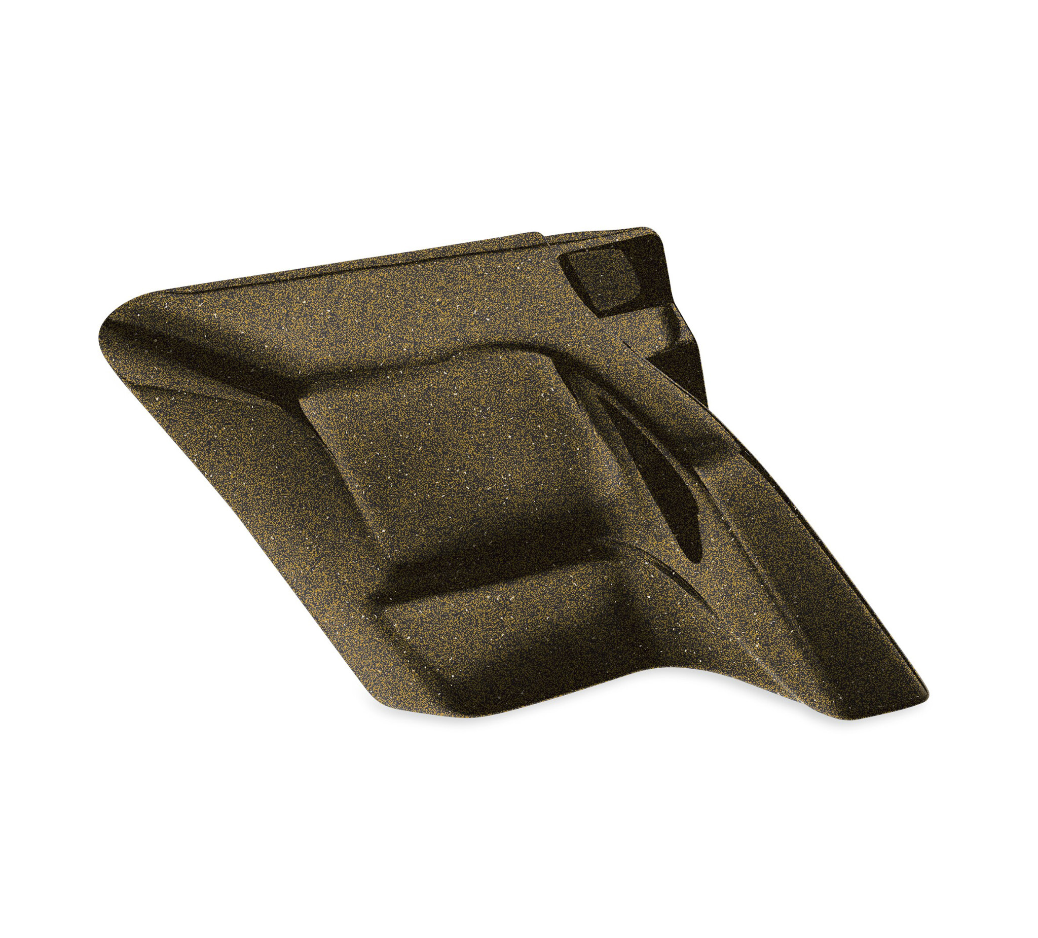 Hard Candy Black Gold Flake Custom Stretched Side Covers