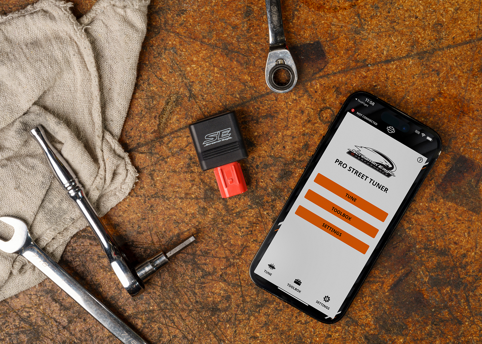 Screamin' Eagle pro street tuner