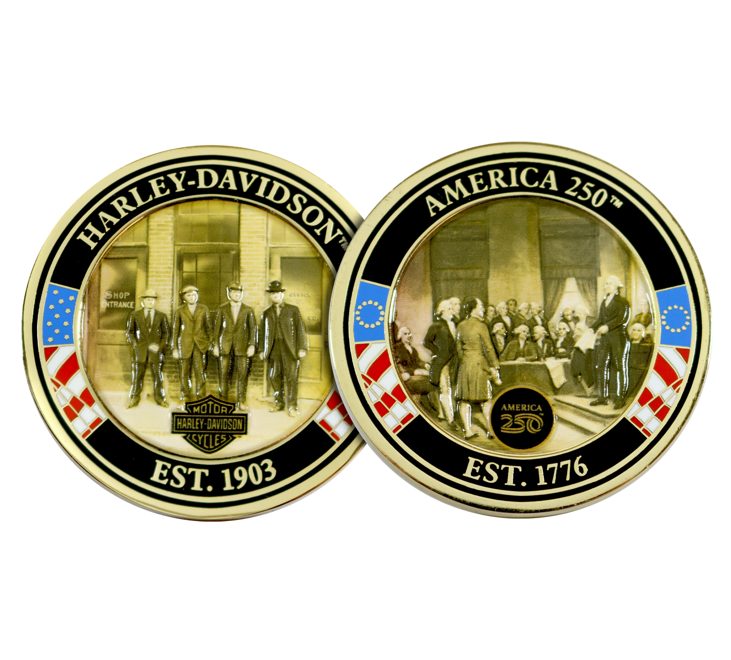 H-D™ America250® Founders Coin