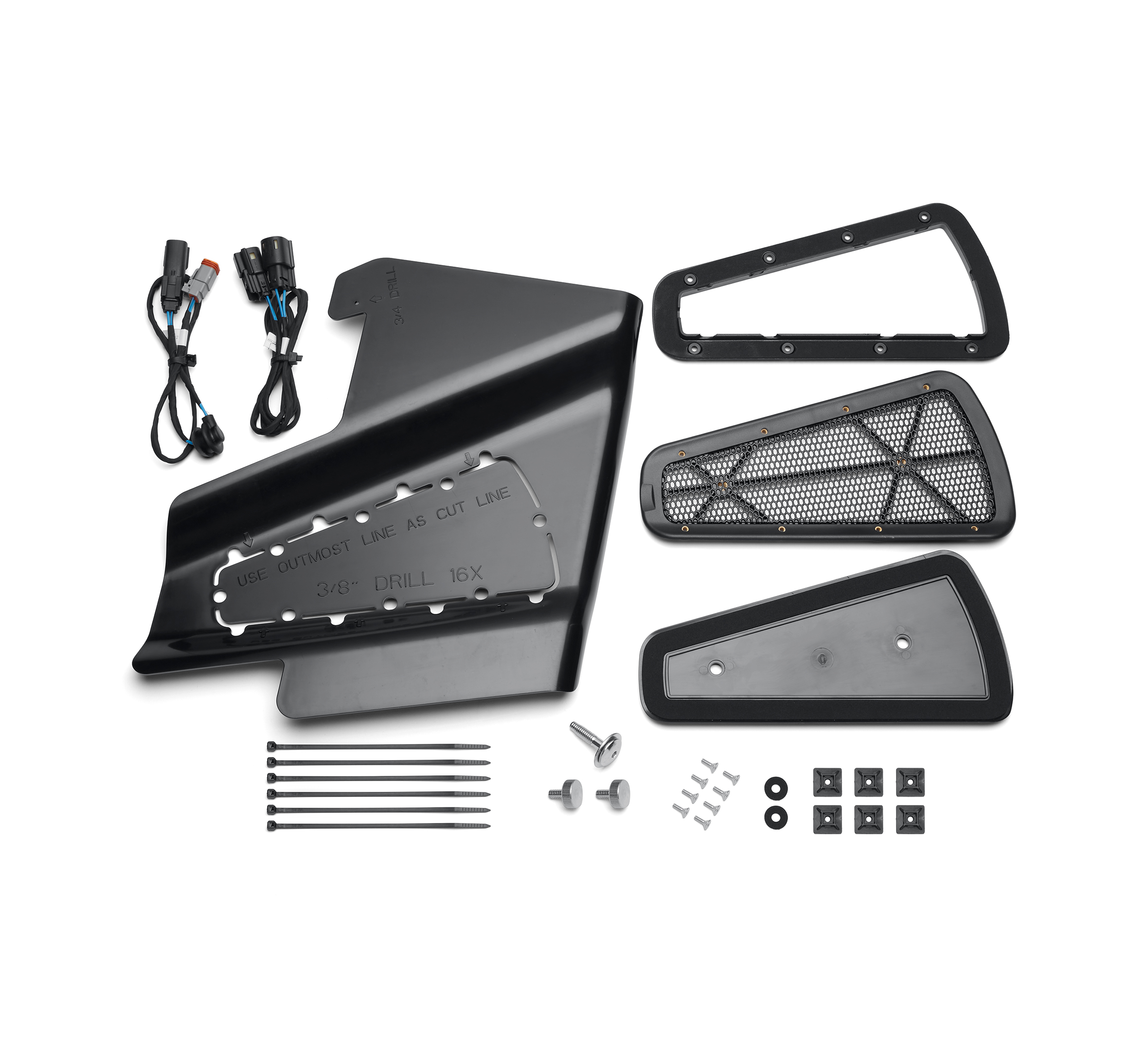 Harley-Davidson Audio powered by Rockford Fosgate Primary Subwoofer Kit