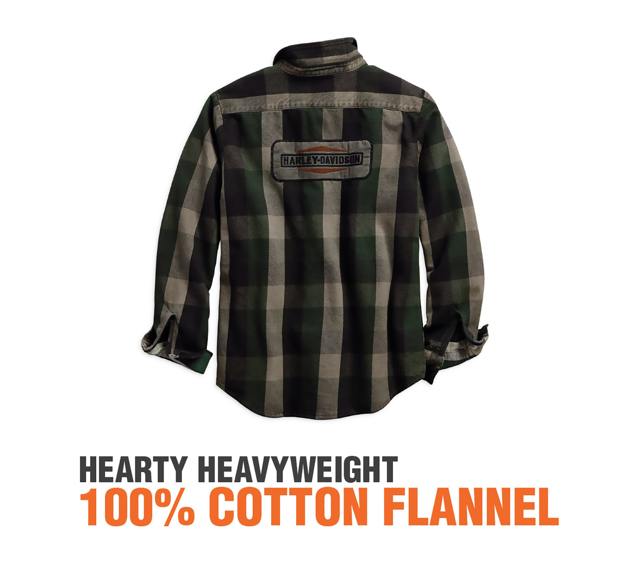 Men's Appliqué Plaid Shirt