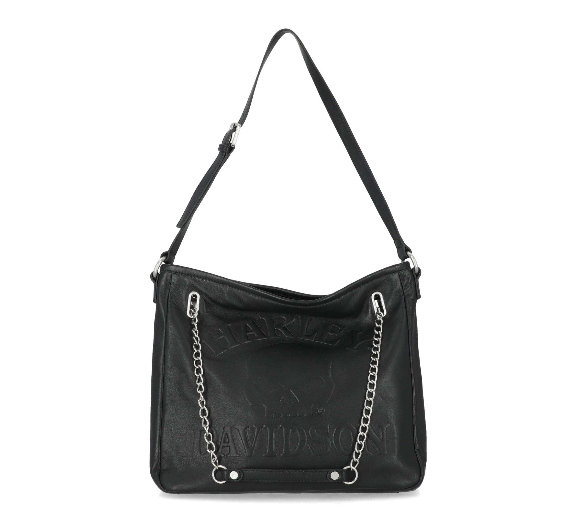 Raised Skull Tote Bag