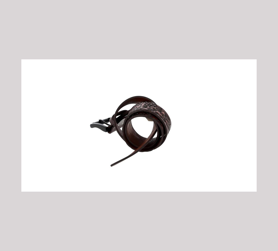 Mens Flame Harley-Davidson Logo Belt