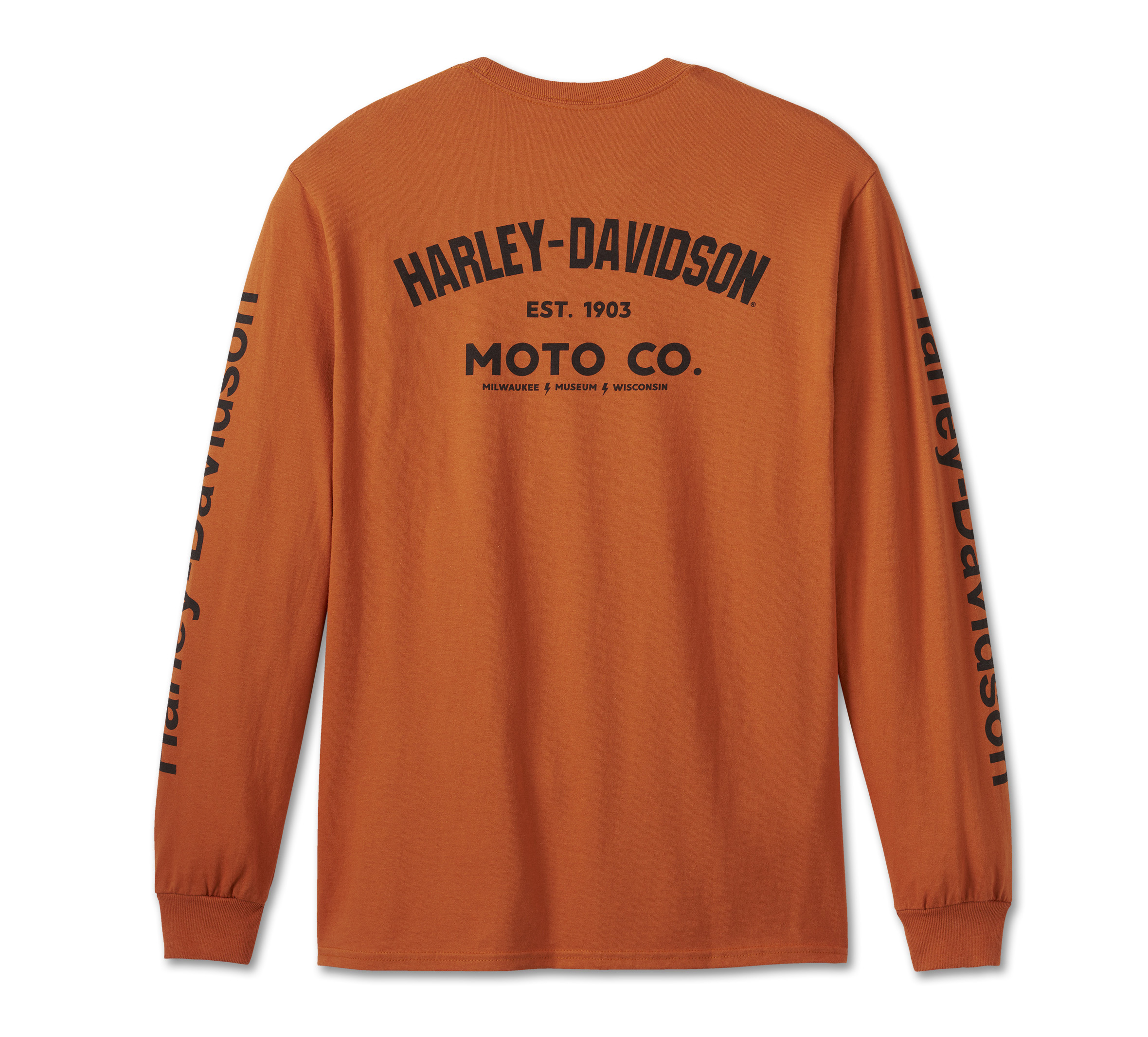 Men's H-D Mandarin Motorcycle Long Sleeve Tee | Harley-Davidson USA