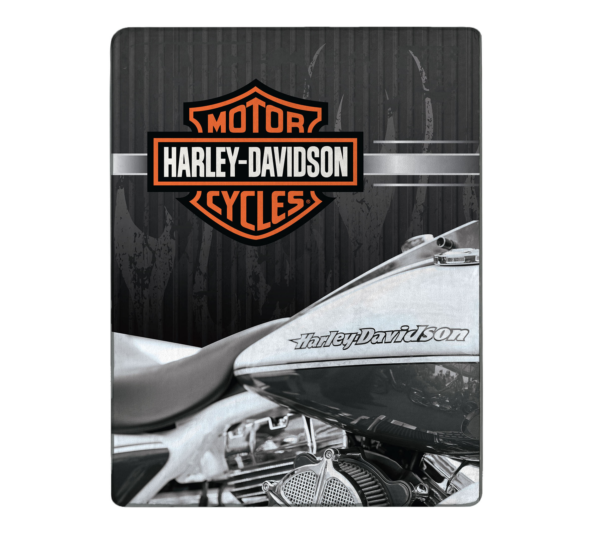 46x60 Chrome Silk Touch Throw Blanket | Harley-Davidson USA