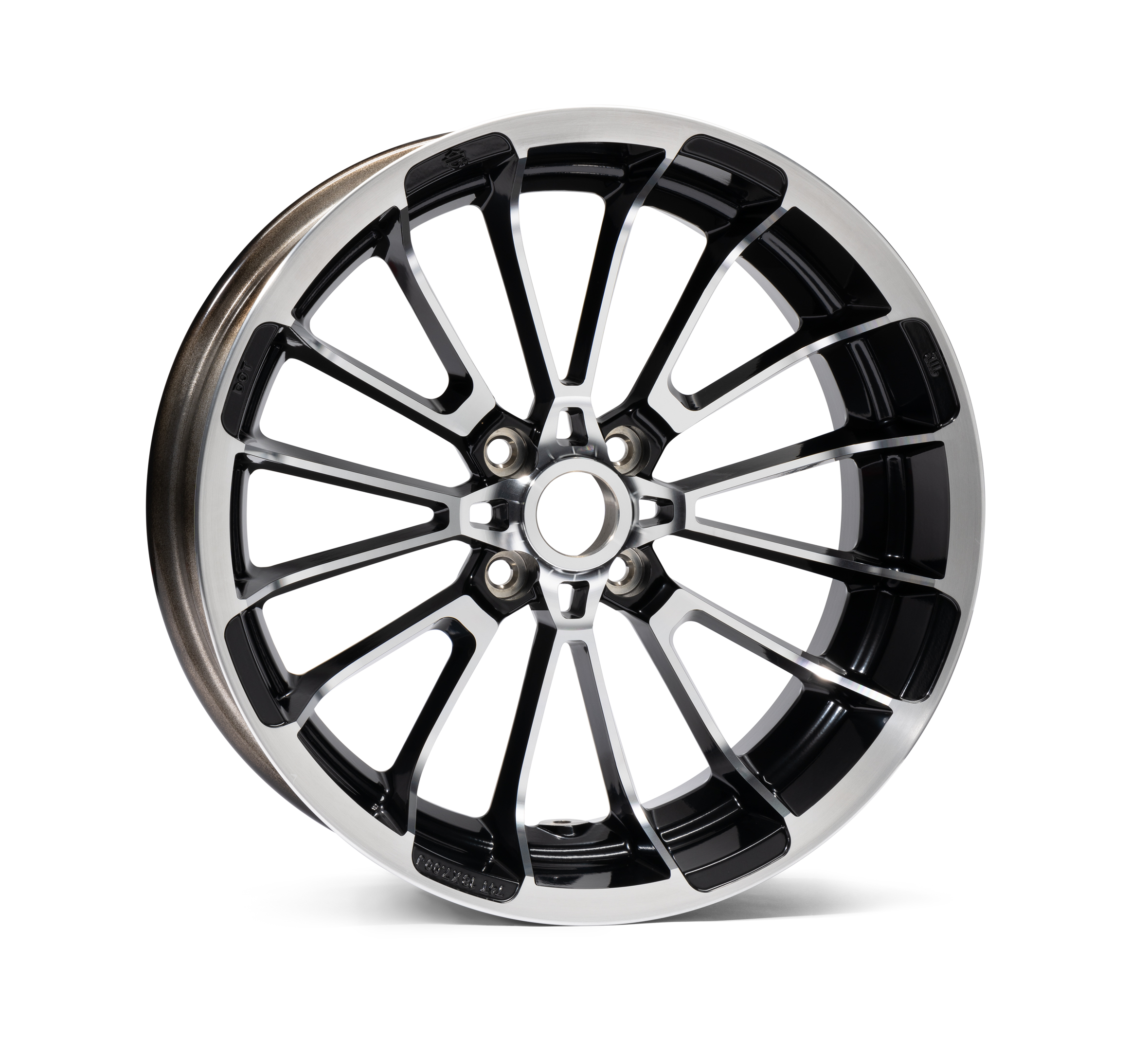 H-D Roulette Contrast Cut 18 in. Rear Wheel
