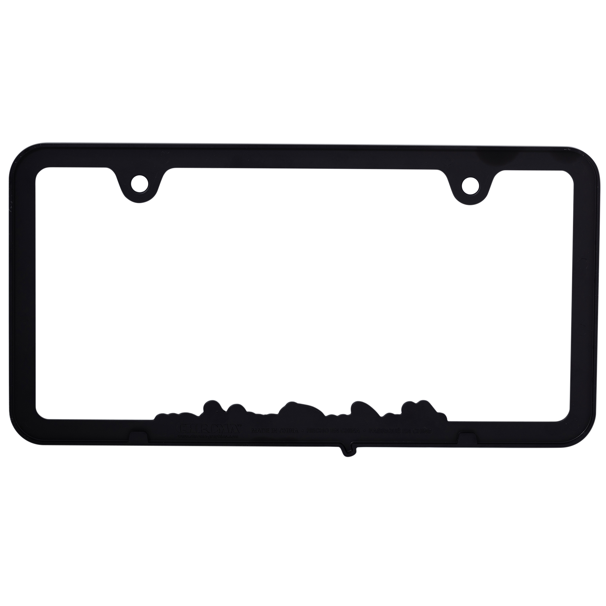 Crushed Gems with Script License Frame