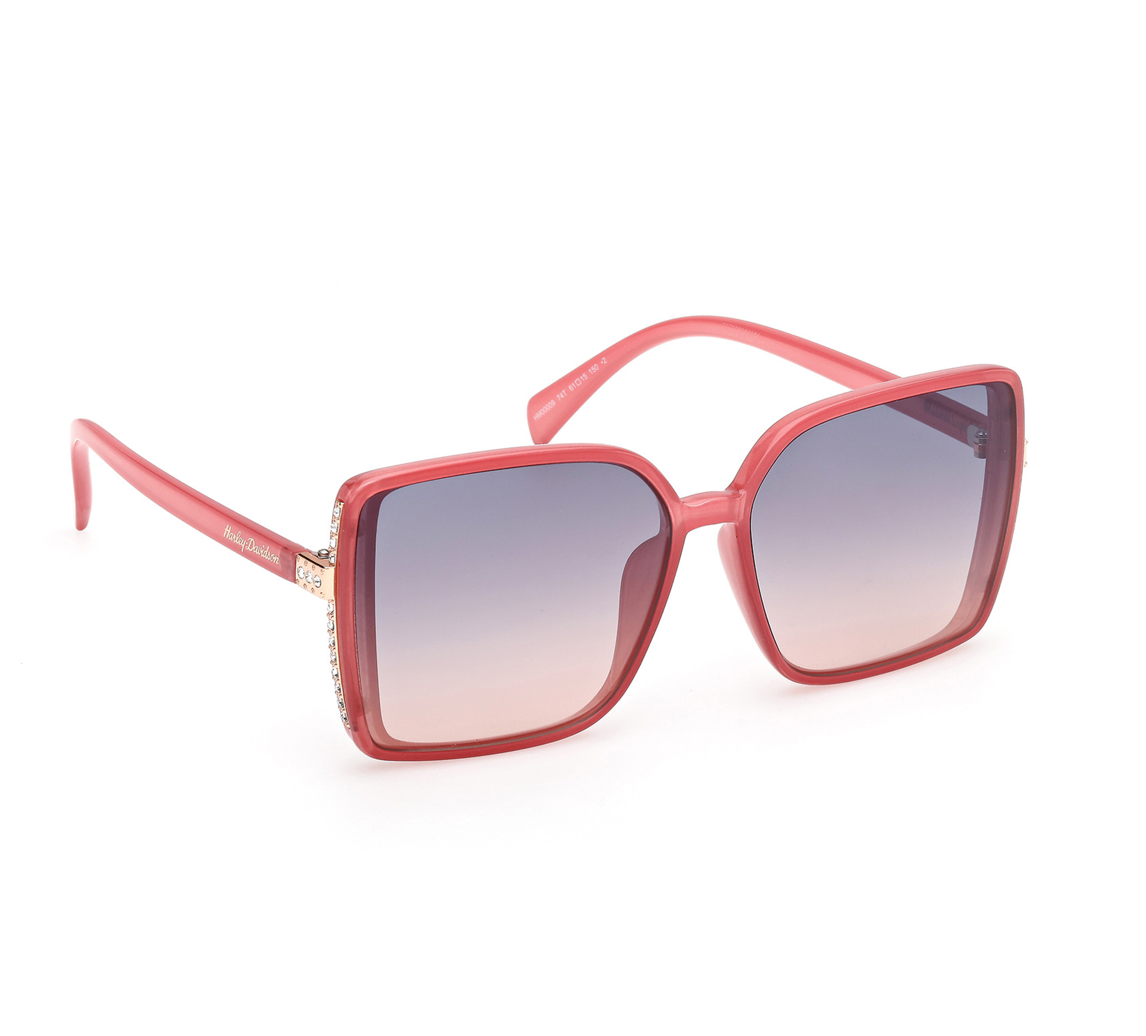 Oversized square glam sunglasses