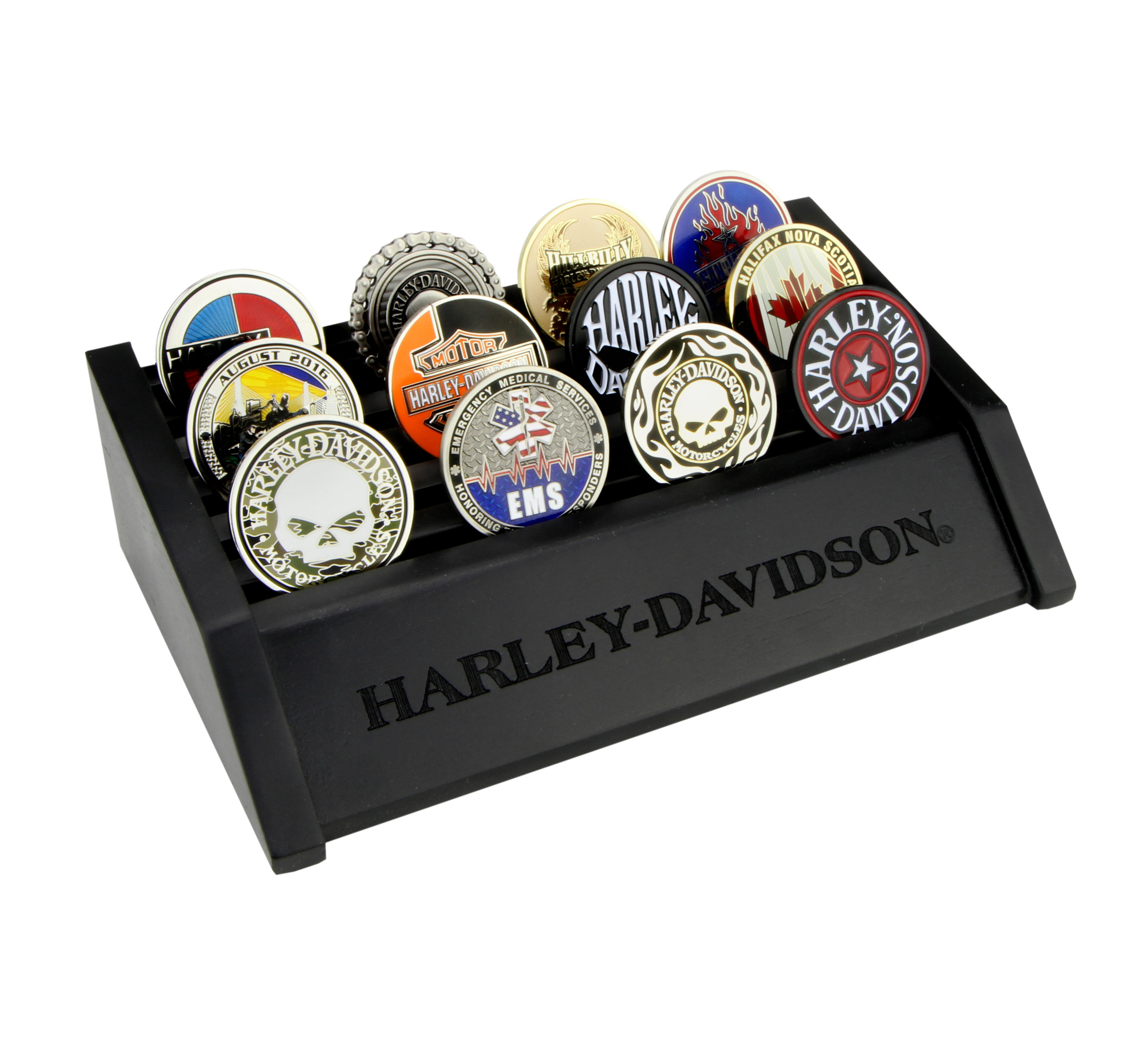 H-D® Wood Small Coin Holder