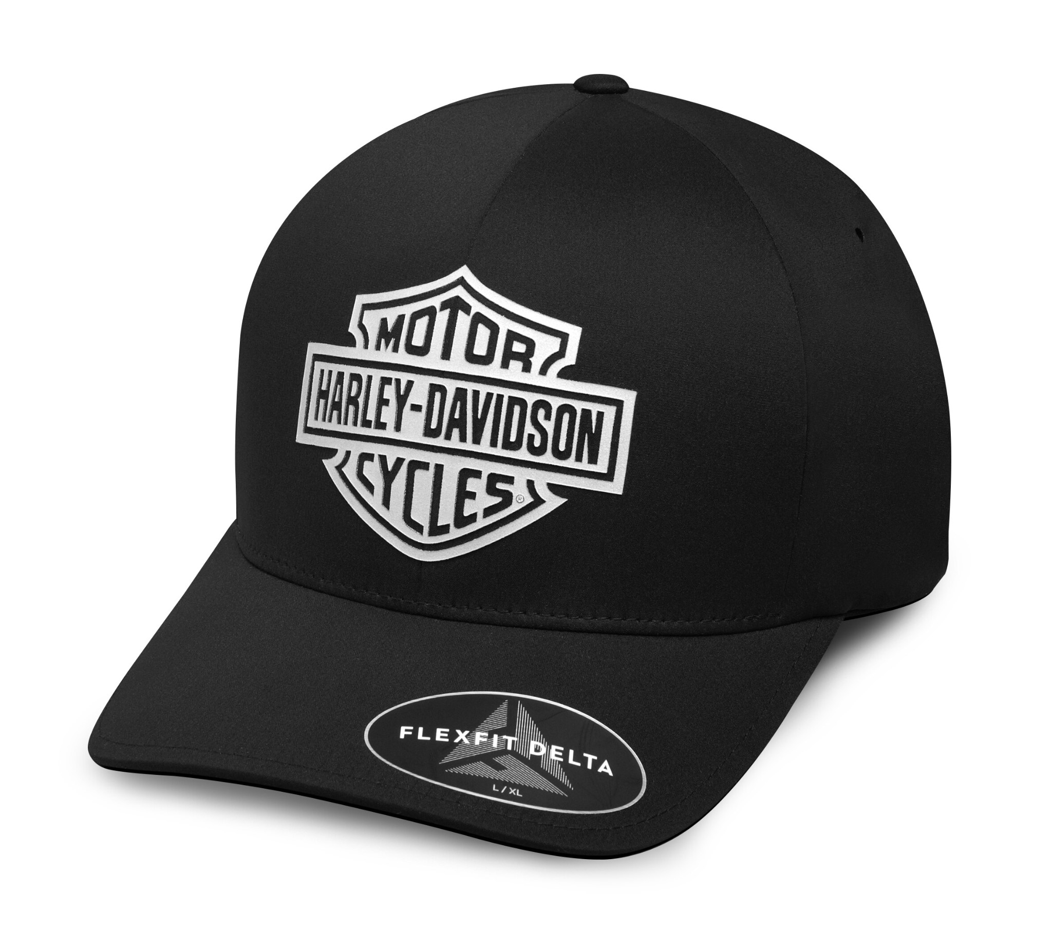 Performance Logo Fitted Baseball Hat with Delta Technology