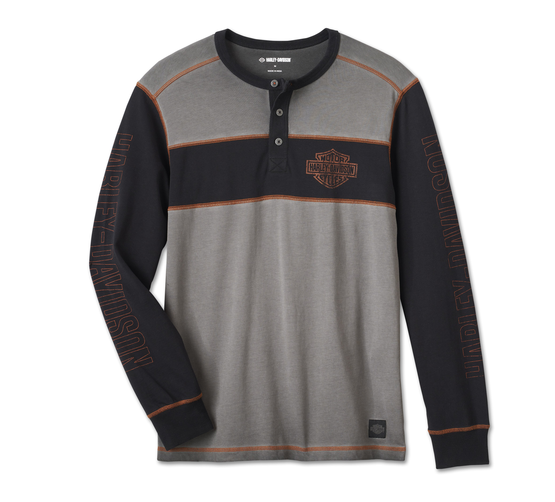 Men's Iron Bar Henley