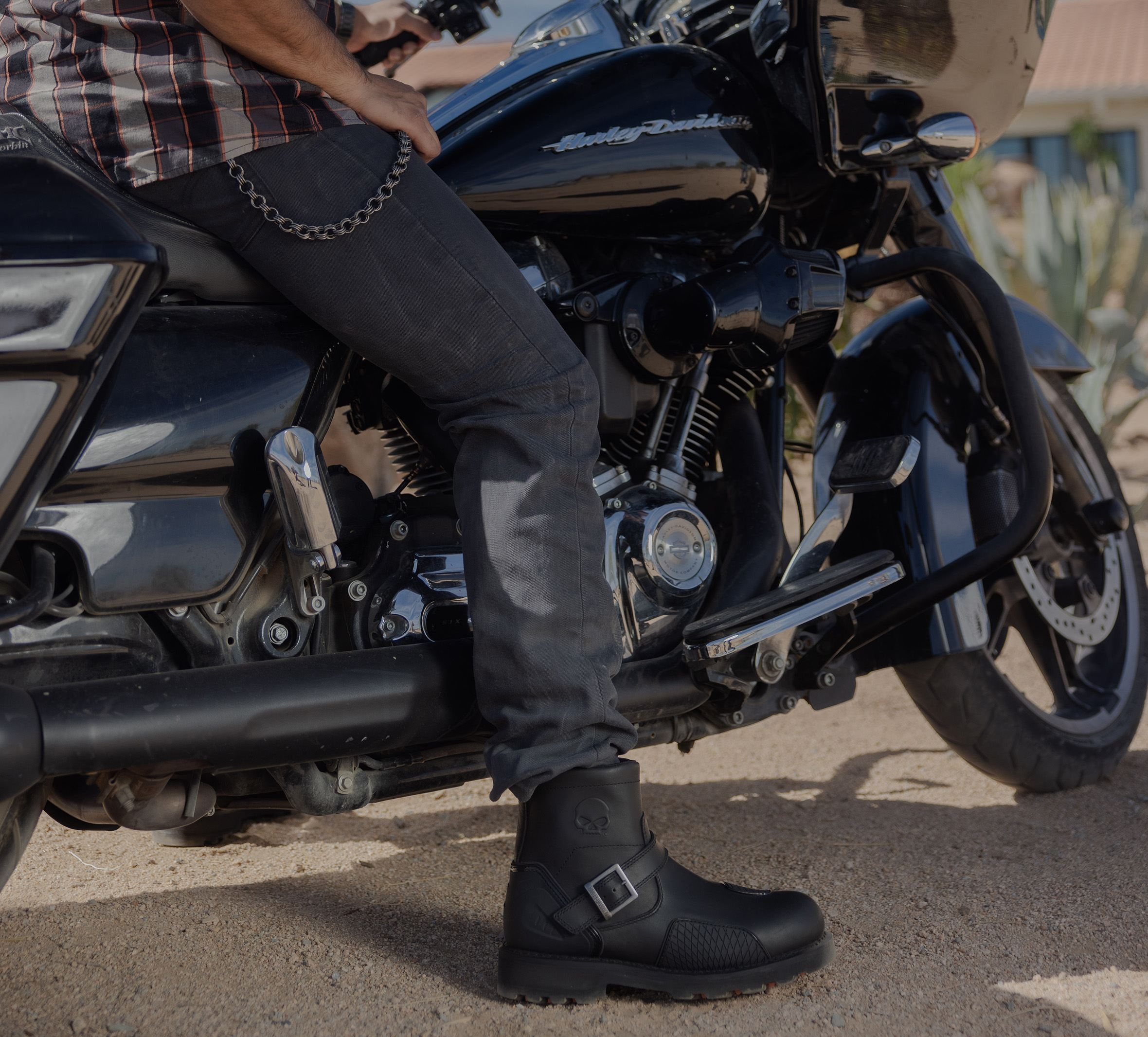 Men's Shrader Willie G Skull Ride, CE