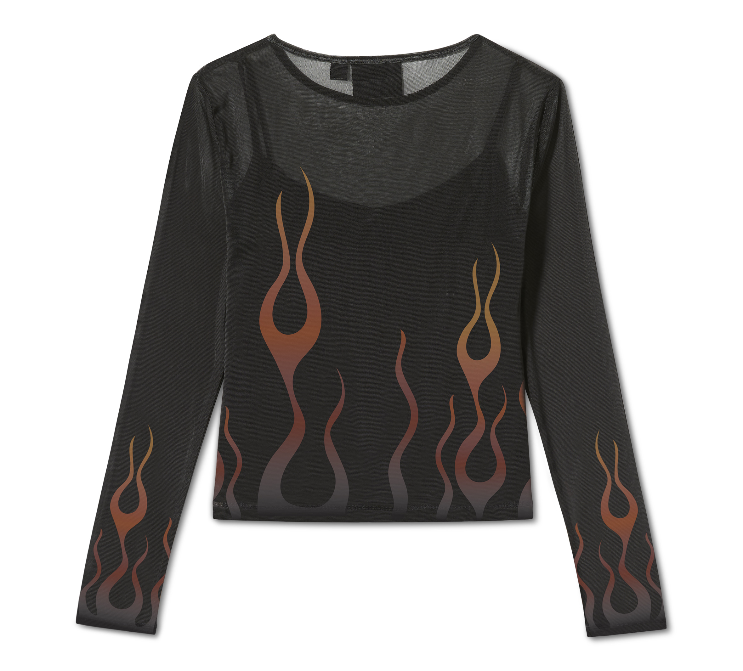 Women's Flames For Days Mesh Top
