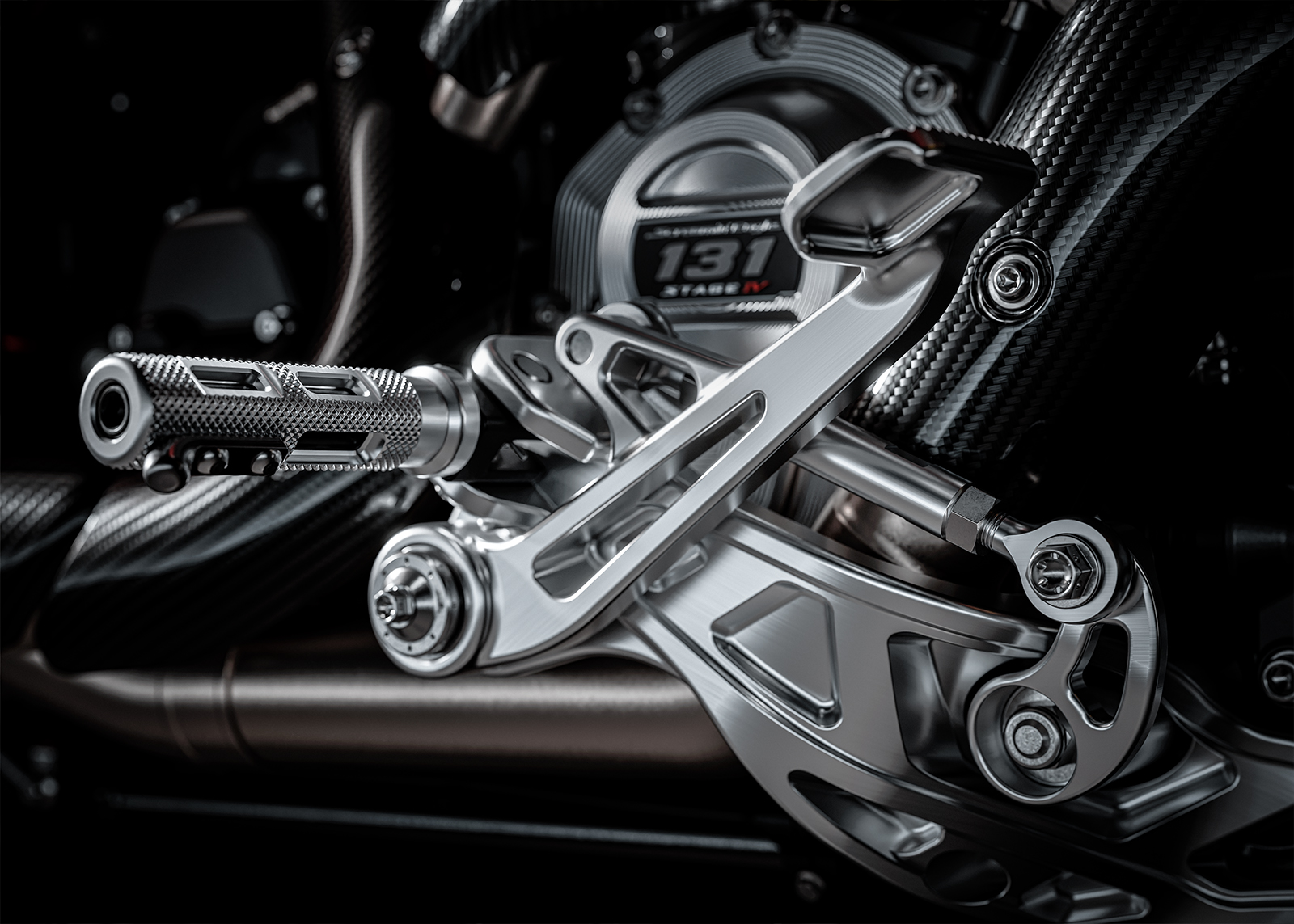 CVO Road Glide RR Billet Aluminum Mid Foot Controls