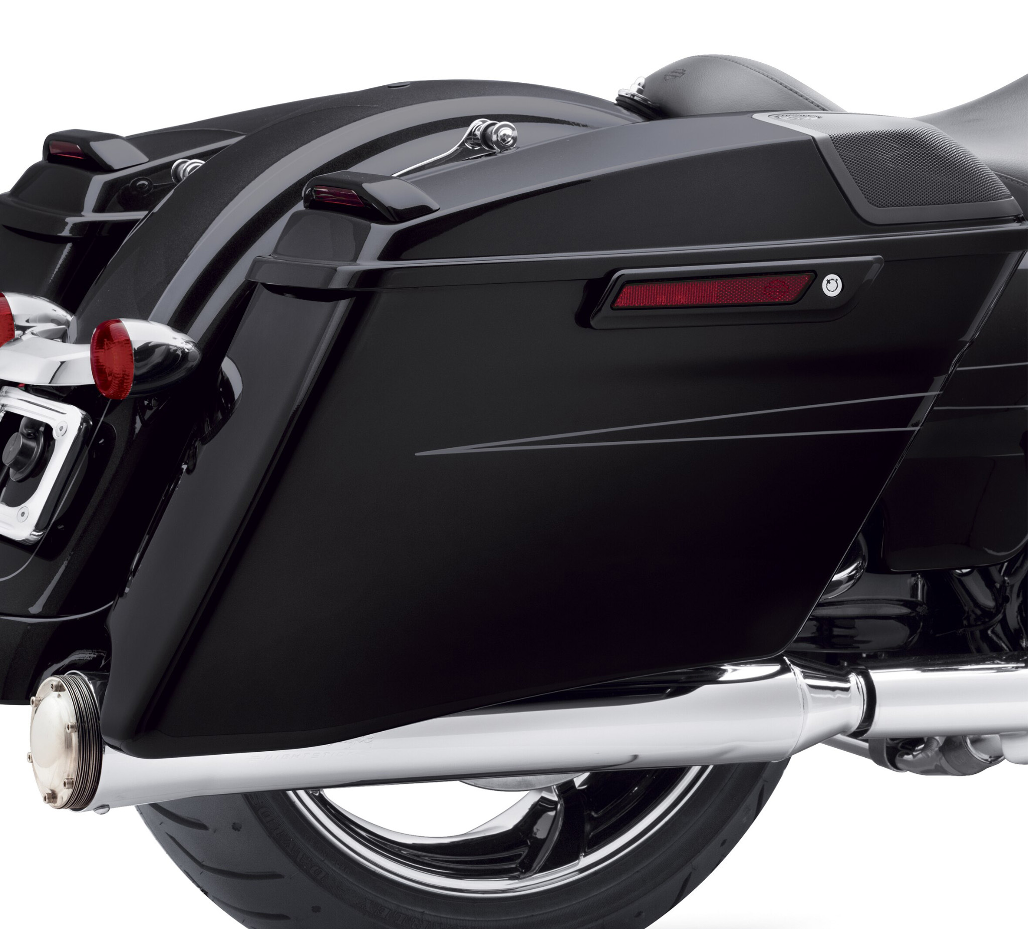 Alerones de tapa de alforja Vivid Black