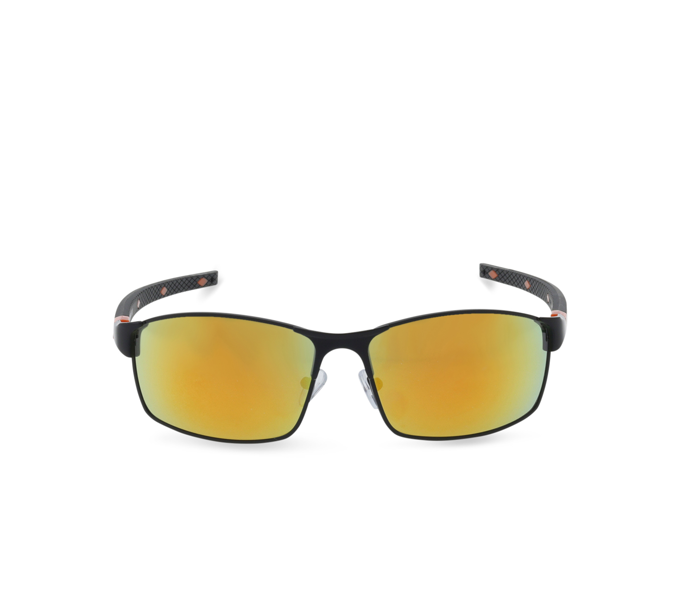 Rectangular Metal Wrap  Lifestyle Sunglasses