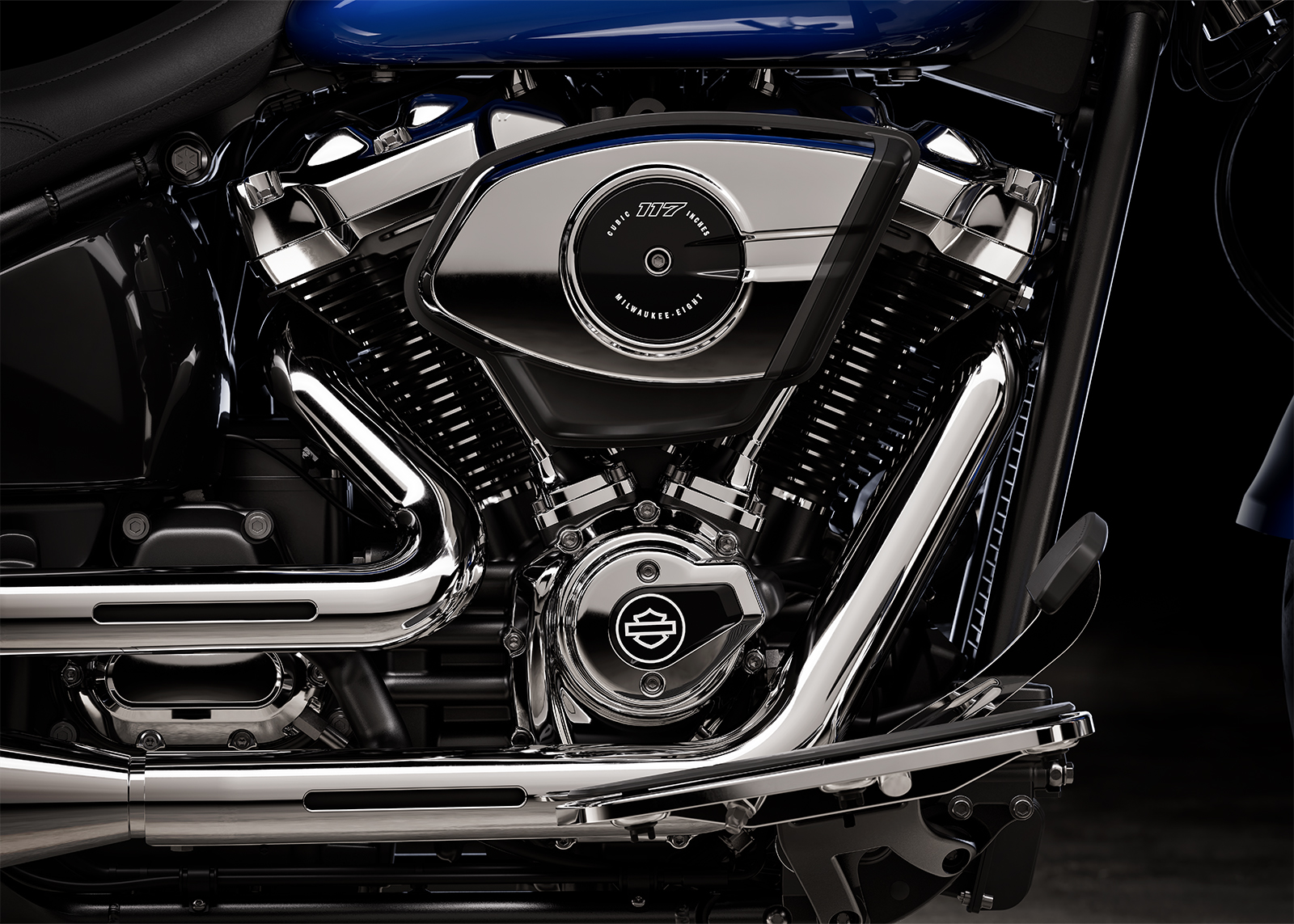 2025 Fat Boy Milwaukee-Eight® 117 Custom Engine