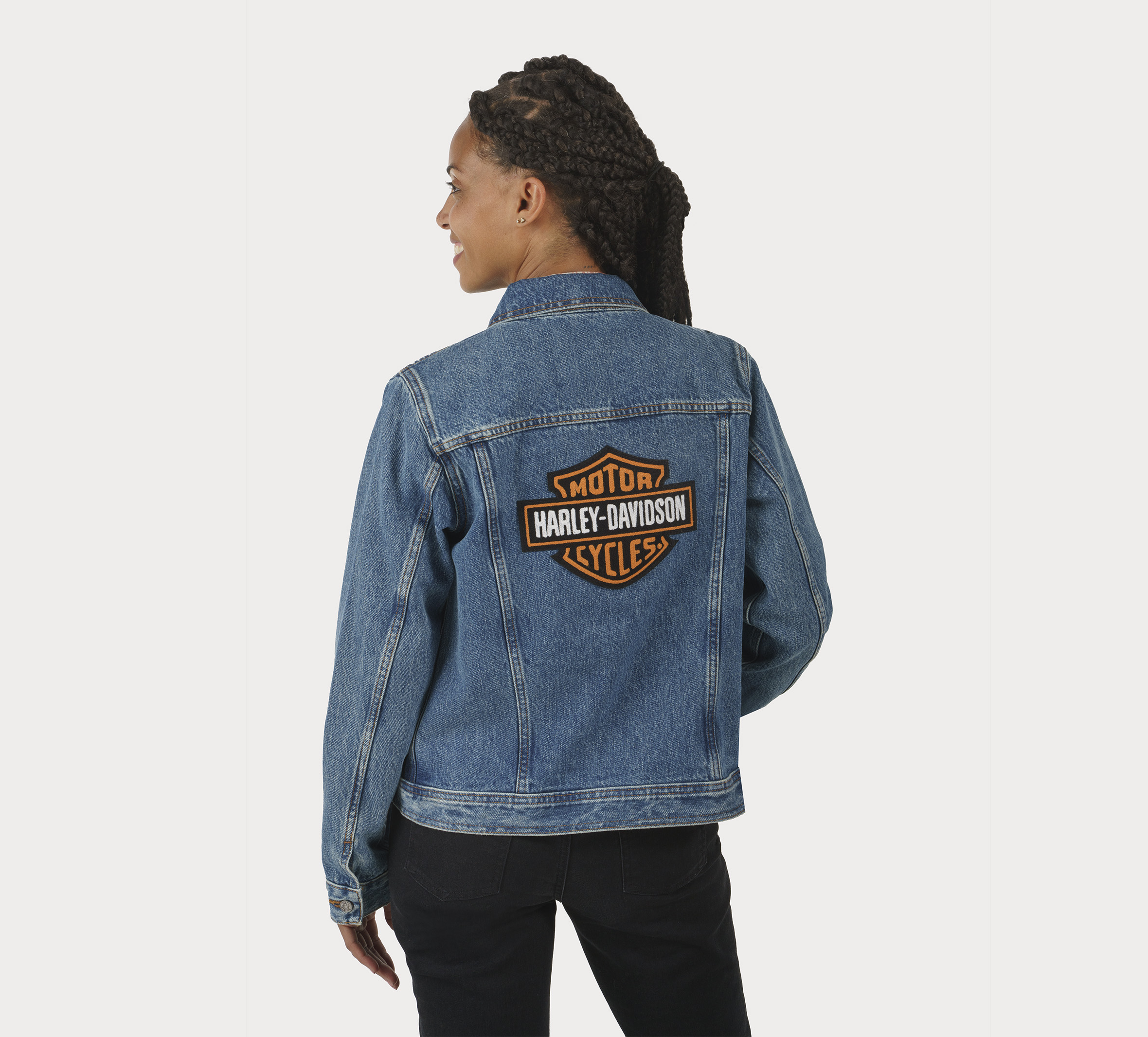 Women's Essential Bar & Shield Denim Jacket