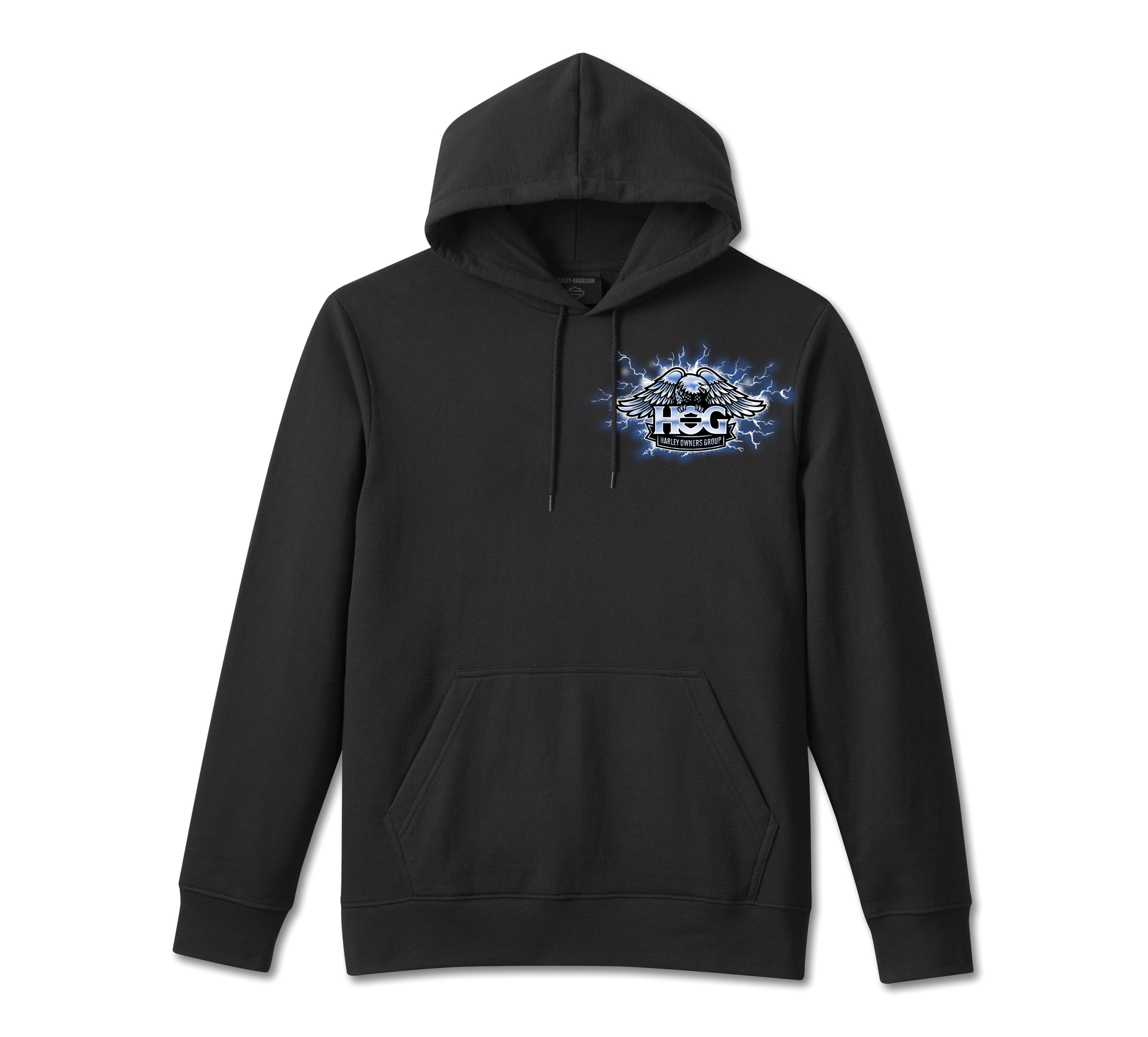 Electric Eagle H.O.G. ® Pullover Fleece Hoodie | Harley-Davidson USA