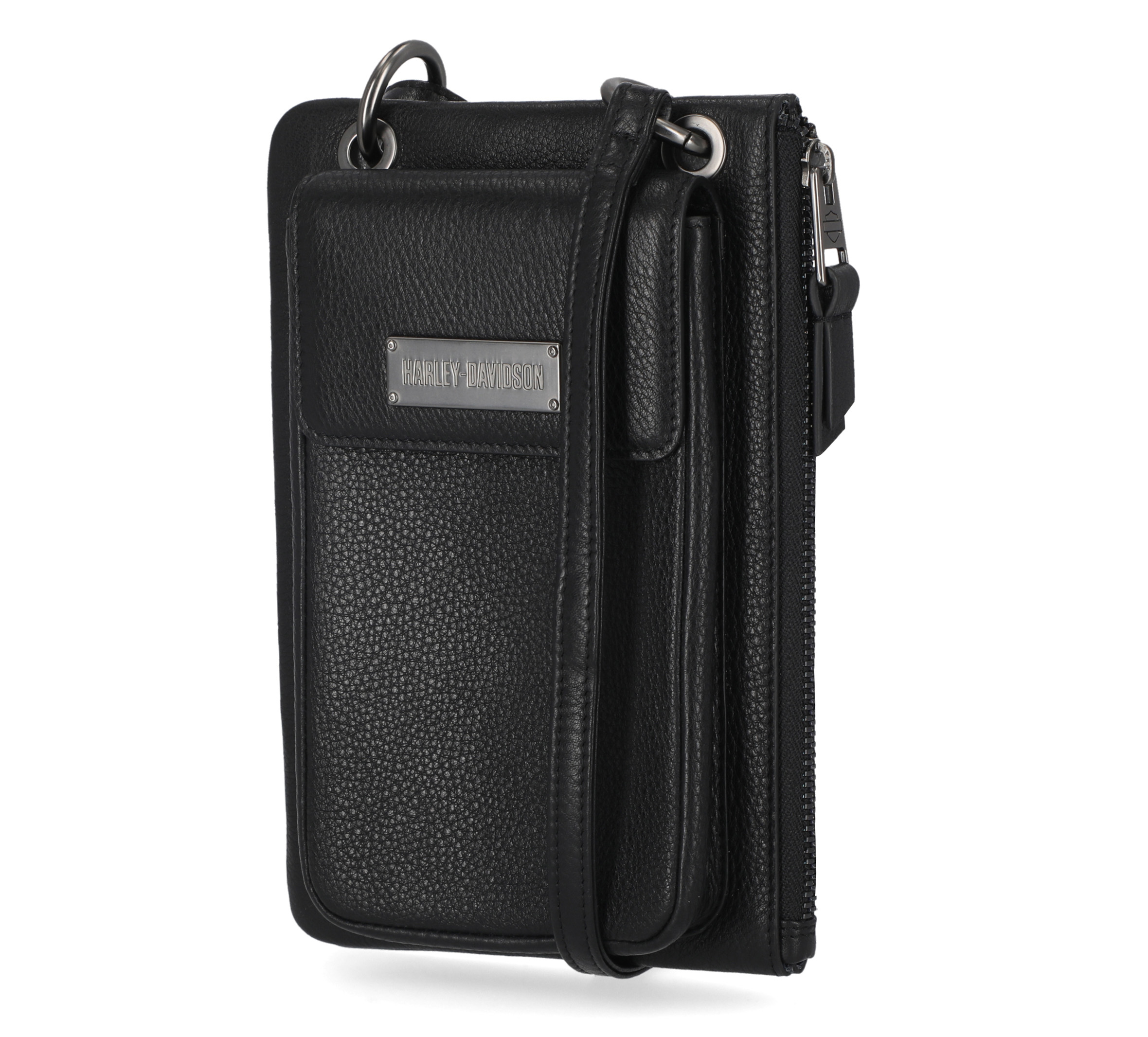 Women's Classic Leather Phone Case Crossbody Wallet