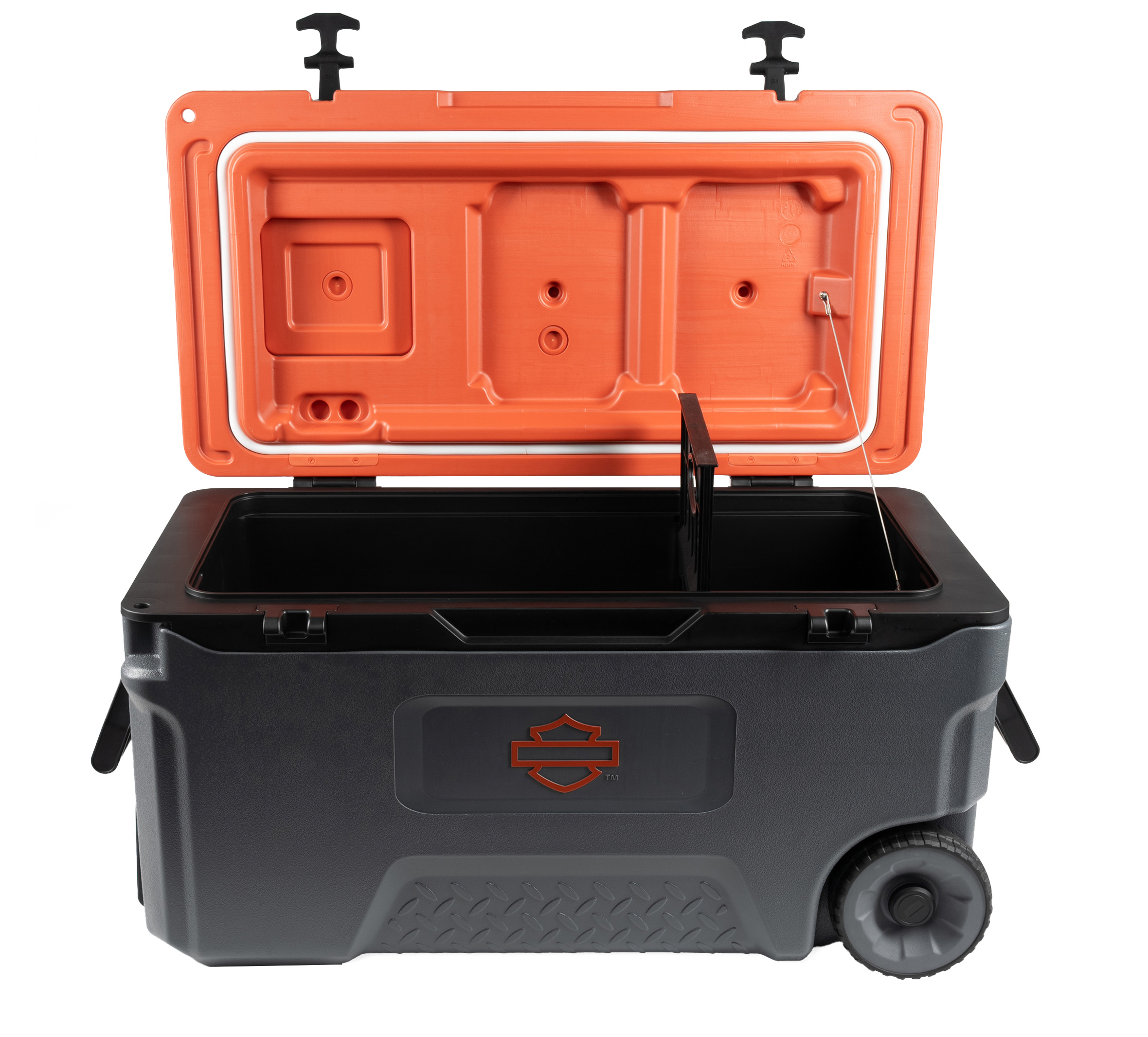 Open Bar & Shield Wheeled Cooler