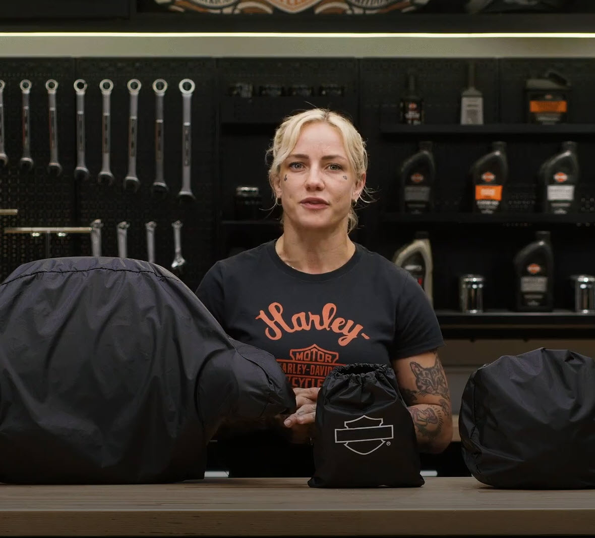 Touring Seat Rain Cover with Rider Backrest