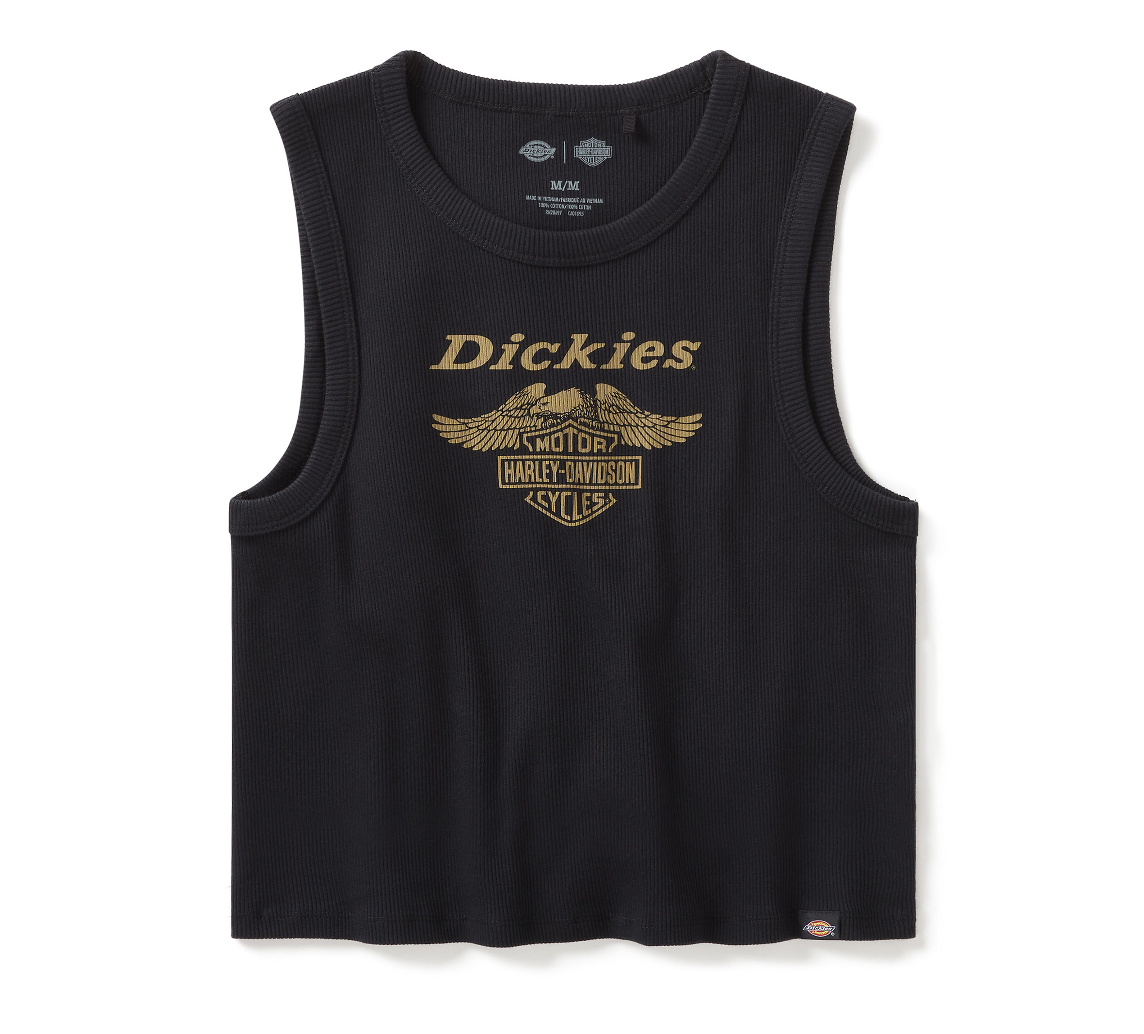 Women's Dickies x H-D Racerback Cropped Eagle Tank