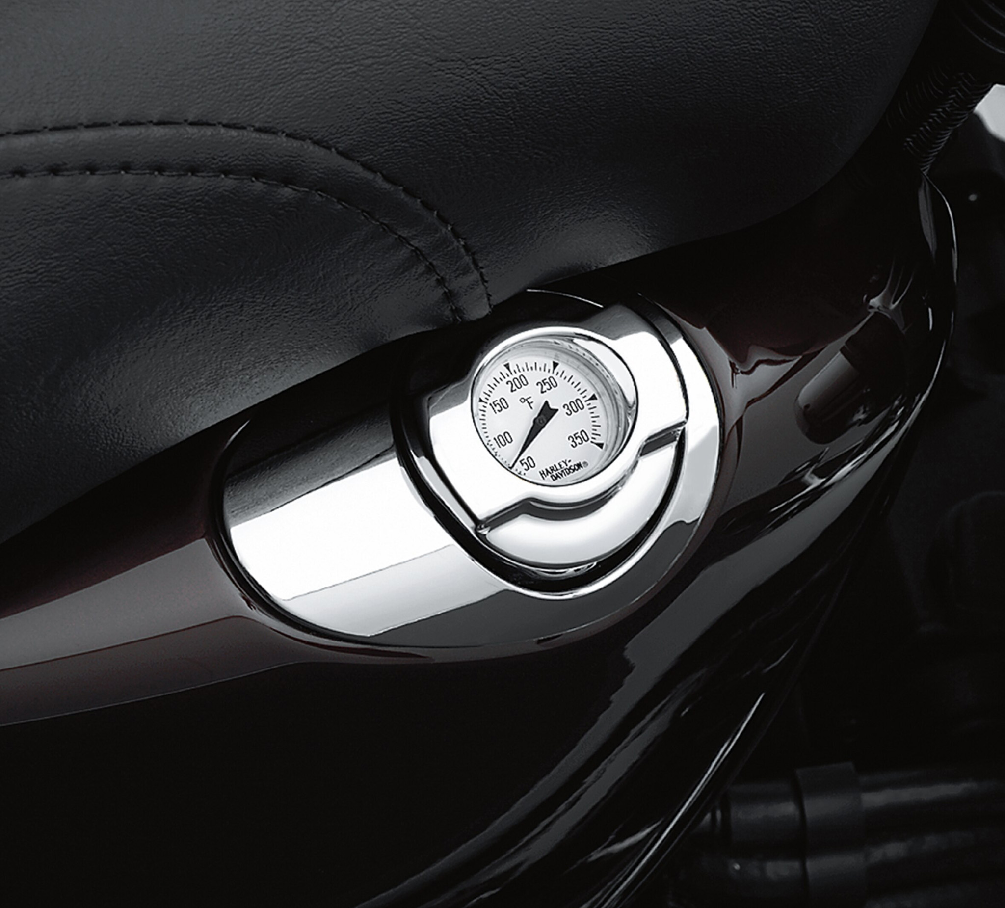 Oil Dipstick with Temperature Gauge