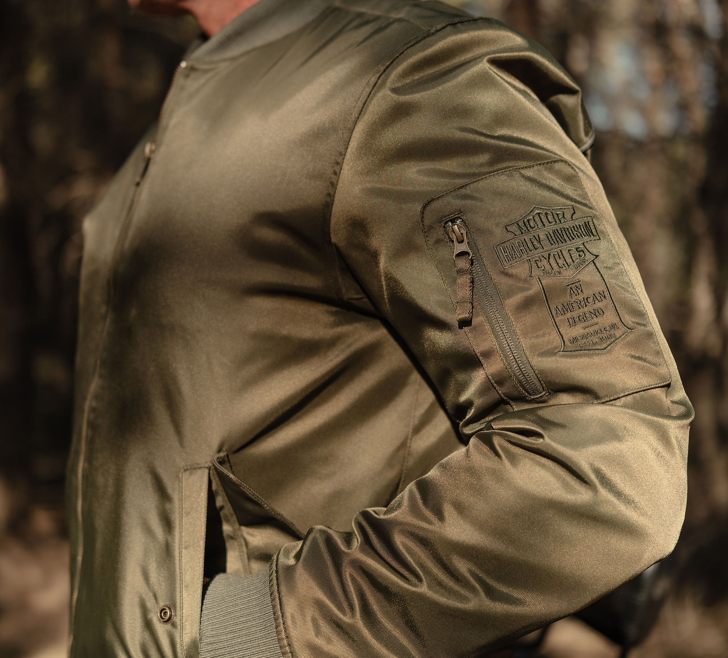 Men's MA-1 Bomber Riding Jacket | Harley-Davidson USA