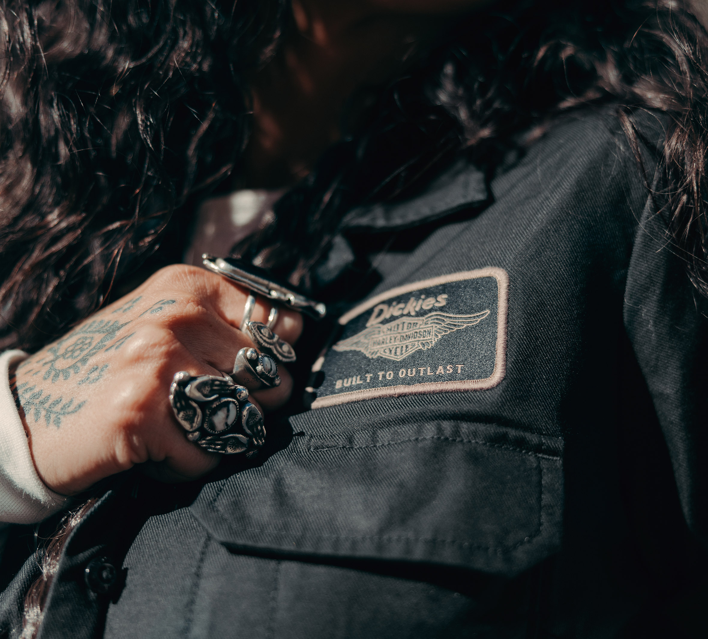 Women's Dickies x H-D Built to Outlast Boxy Work Shirt