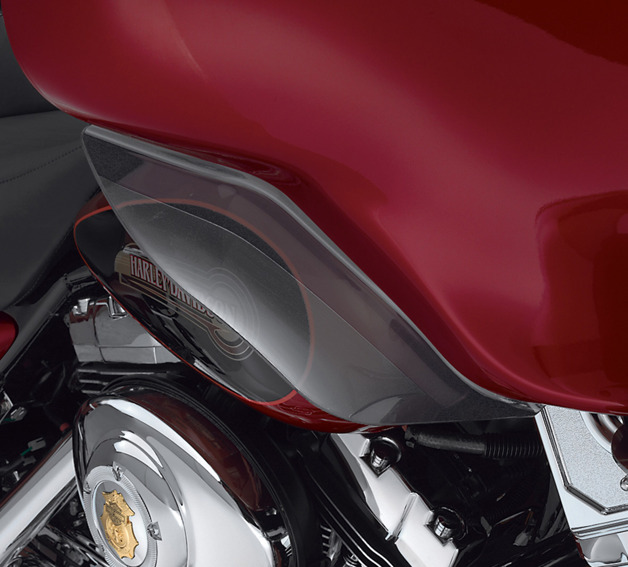 Light Smoked Fairing Air Deflector