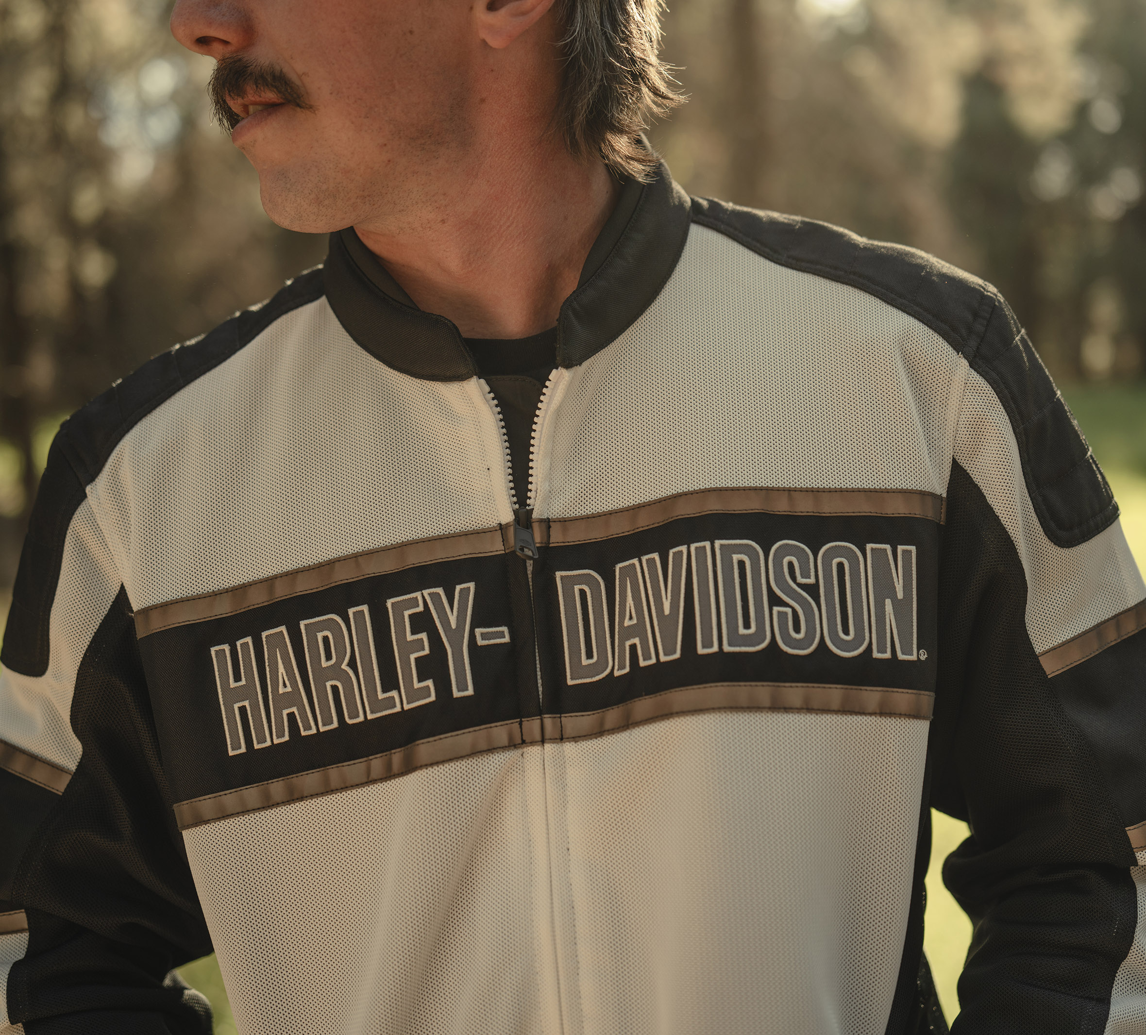 Men's H-D Trenton Mesh Riding Jacket
