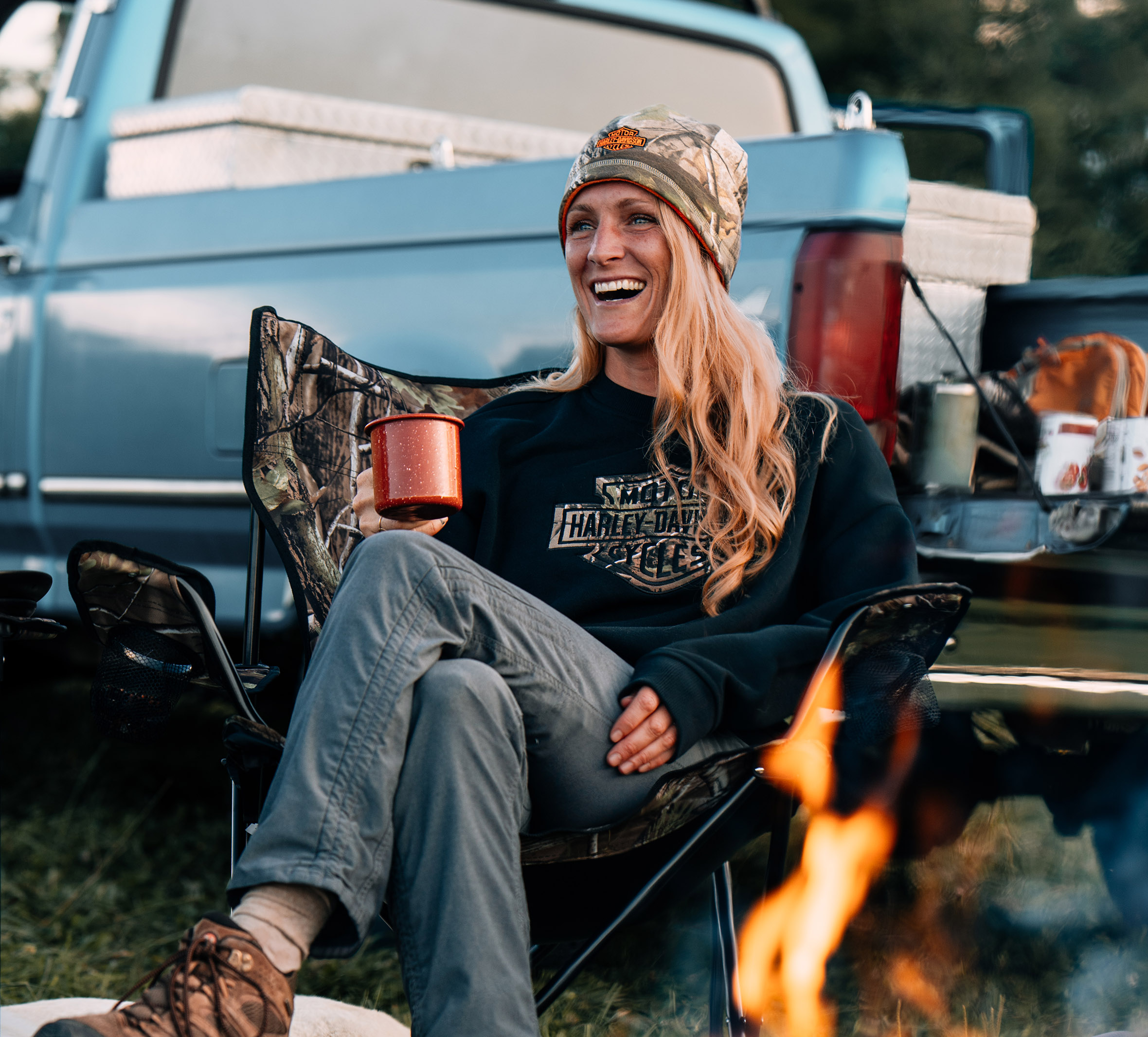 Women's Harley-Davidson x Realtree Graphic Crew | Harley-Davidson USA