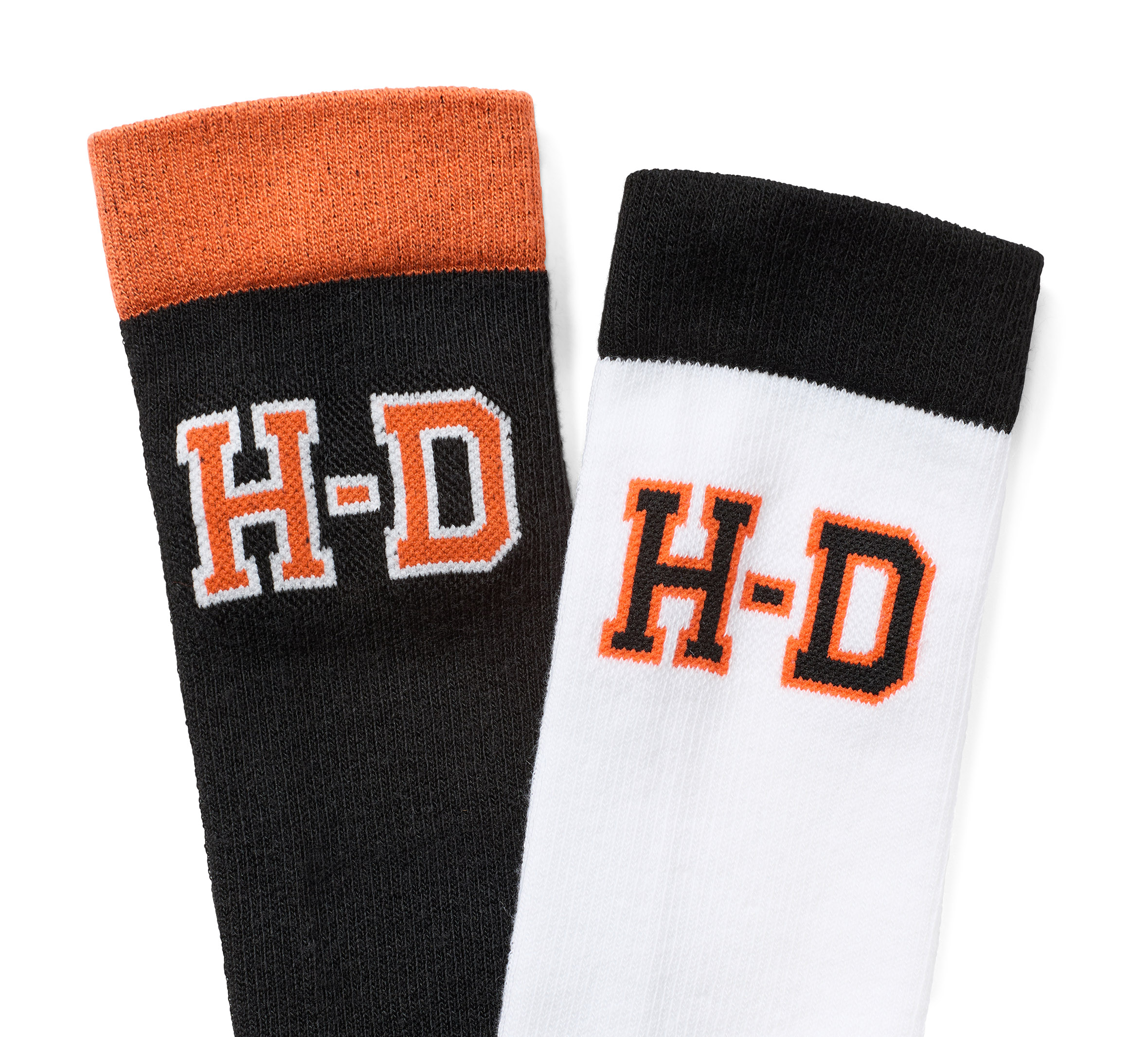 2 Pack H-D Varsity Logo Sock - Mid Calf