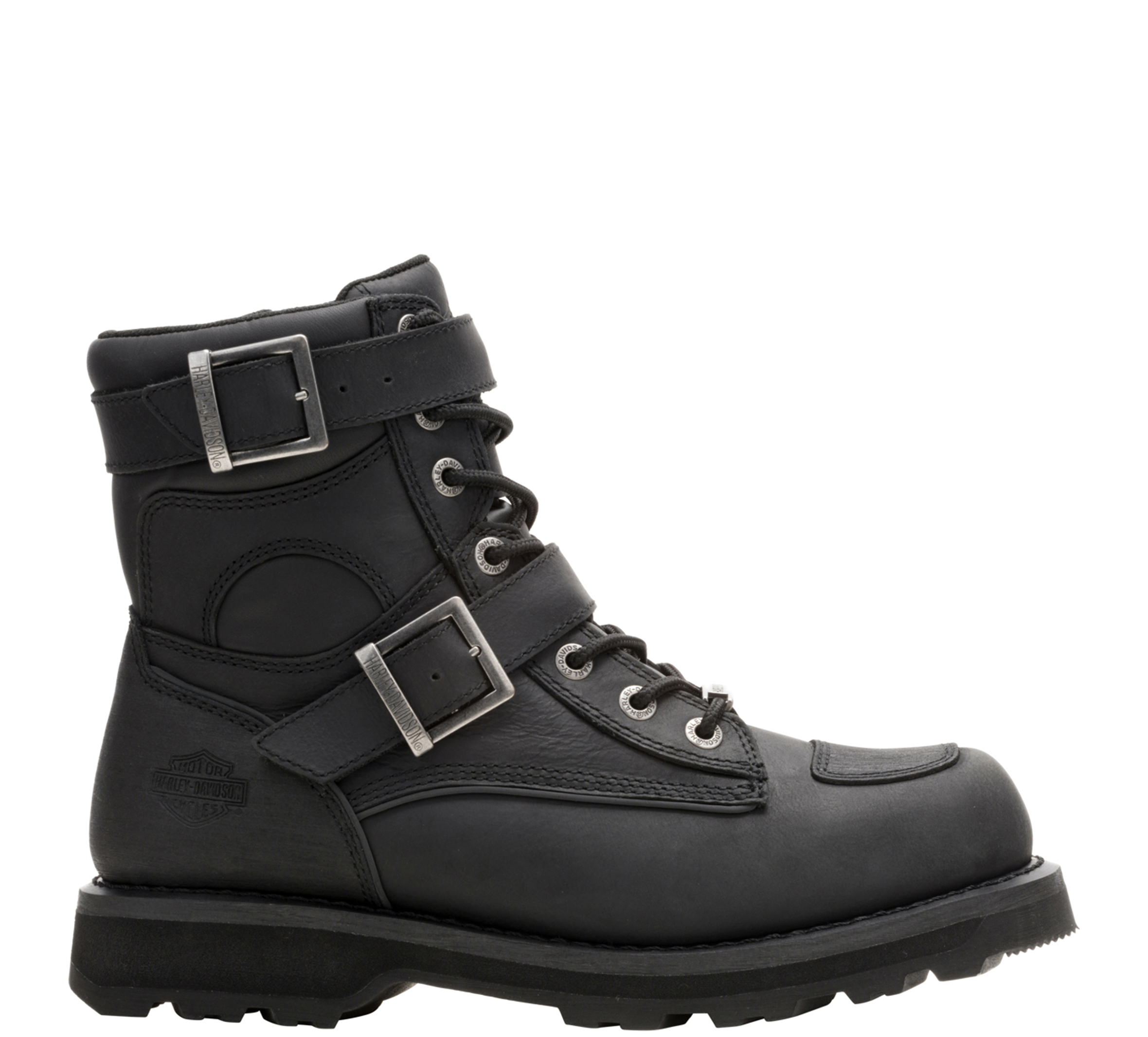 Bottes de moto Brockwood à double boucle pour hommes