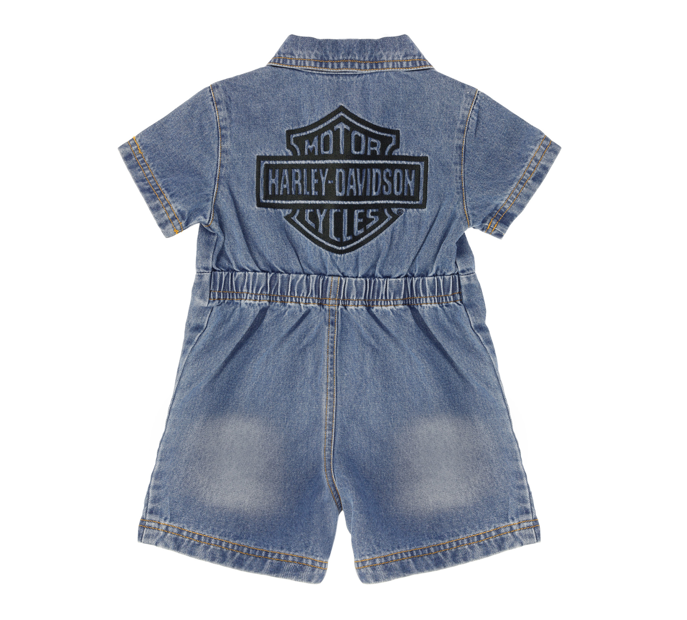 Toddler  Girls Denim Romper