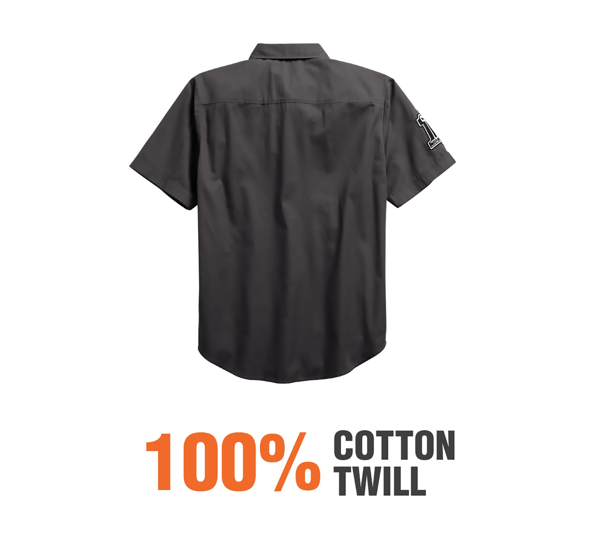 Men's #1 Skull Patch Shirt