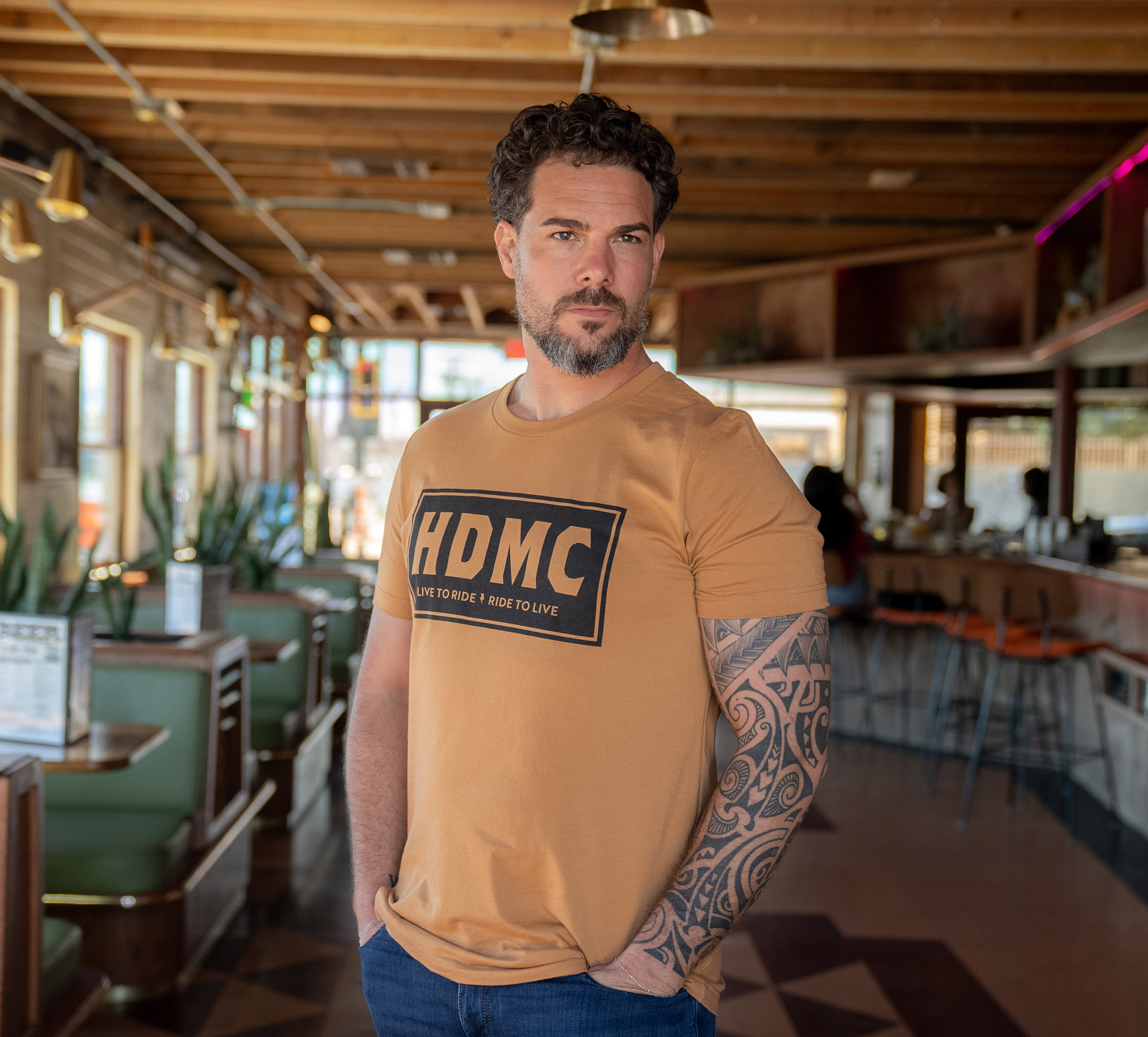 Men's HDMC Letterblock Tee